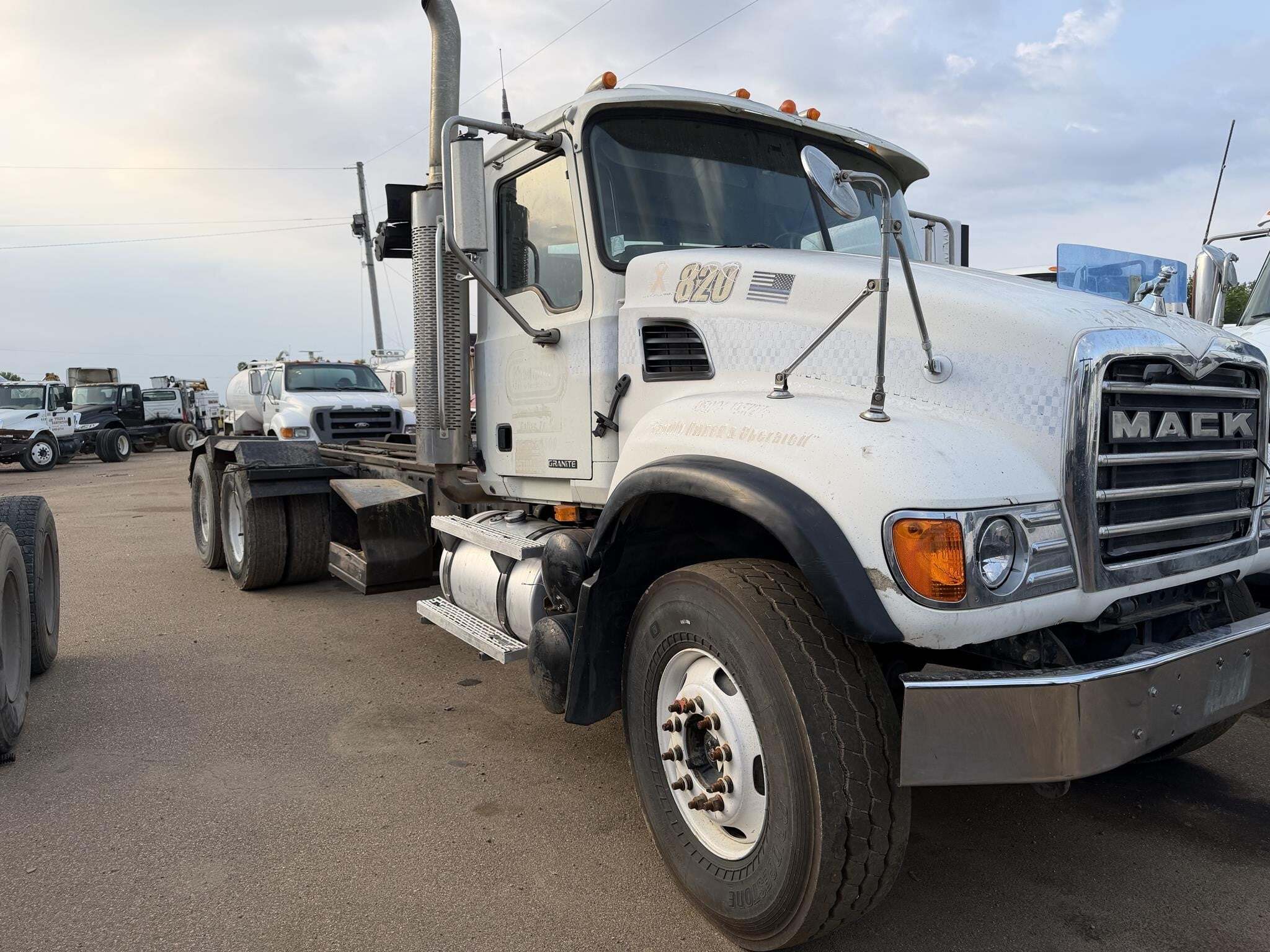 2007 Mack Granite CV713 Dump Trucks/Trailer