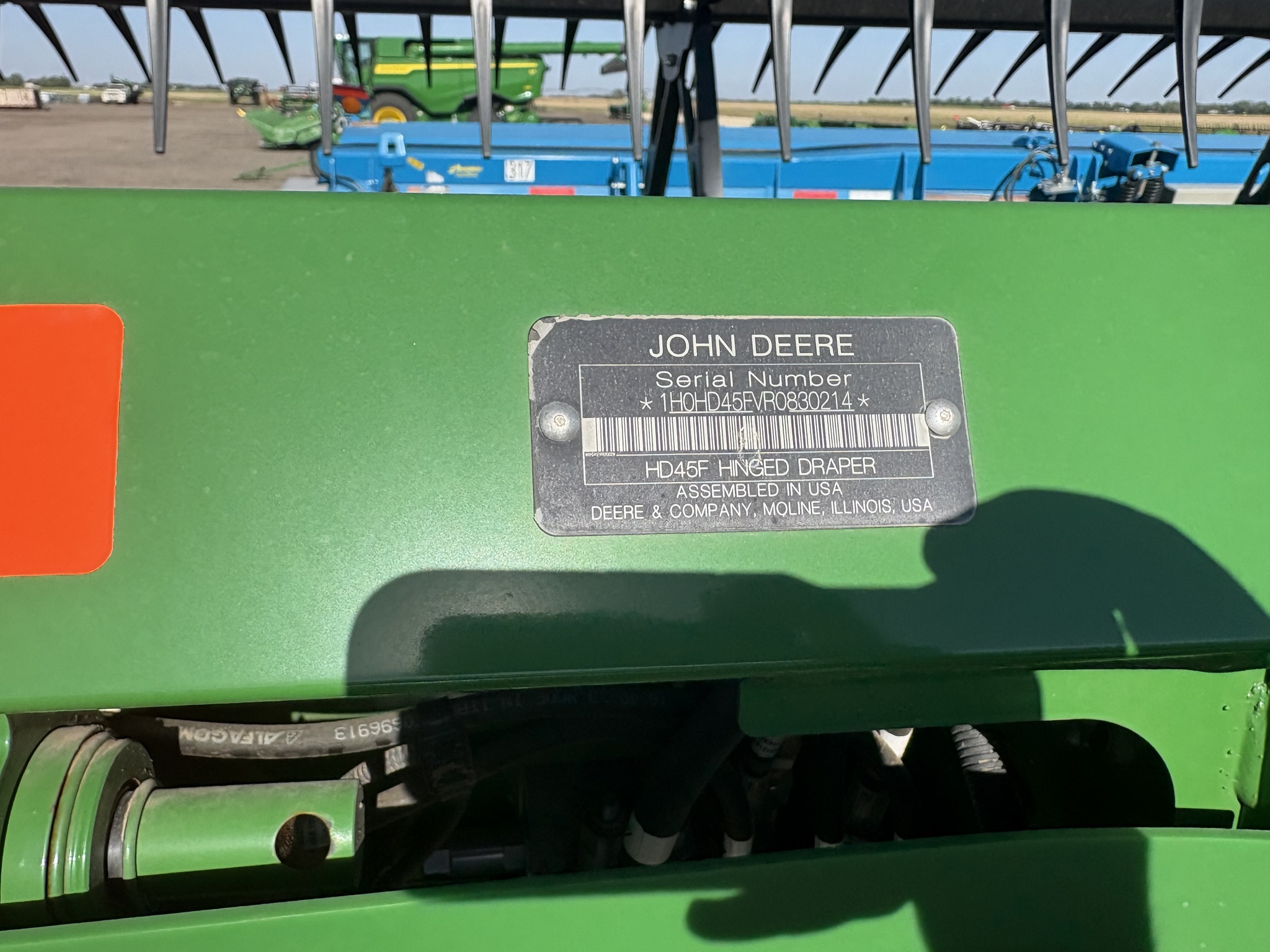 2024 John Deere HD45F Platform