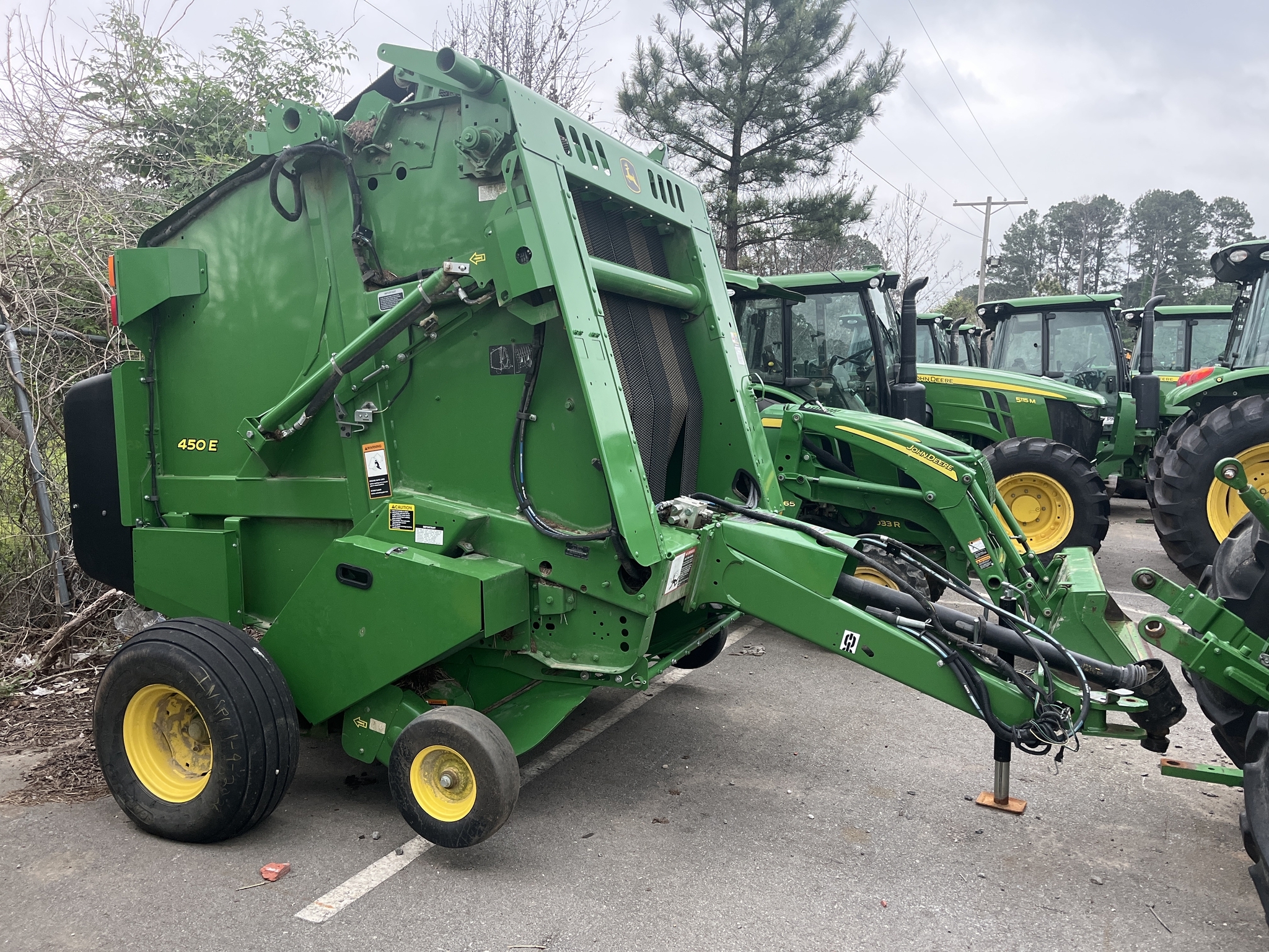 2022 John Deere 450E Round Baler