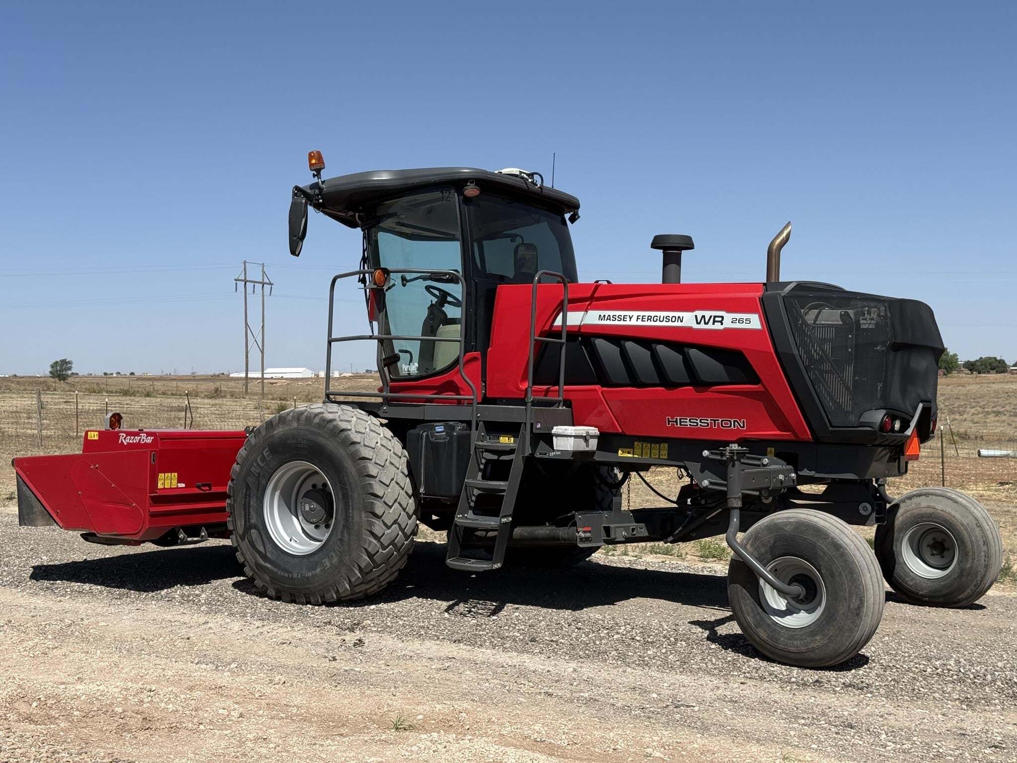 2023 Massey Ferguson WR265 Self-Propelled Windrowers and Swather
