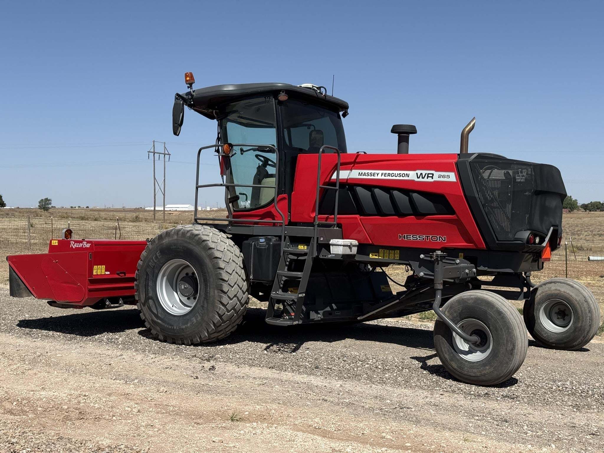 2023 Massey Ferguson WR265 Self-Propelled Windrowers and Swather