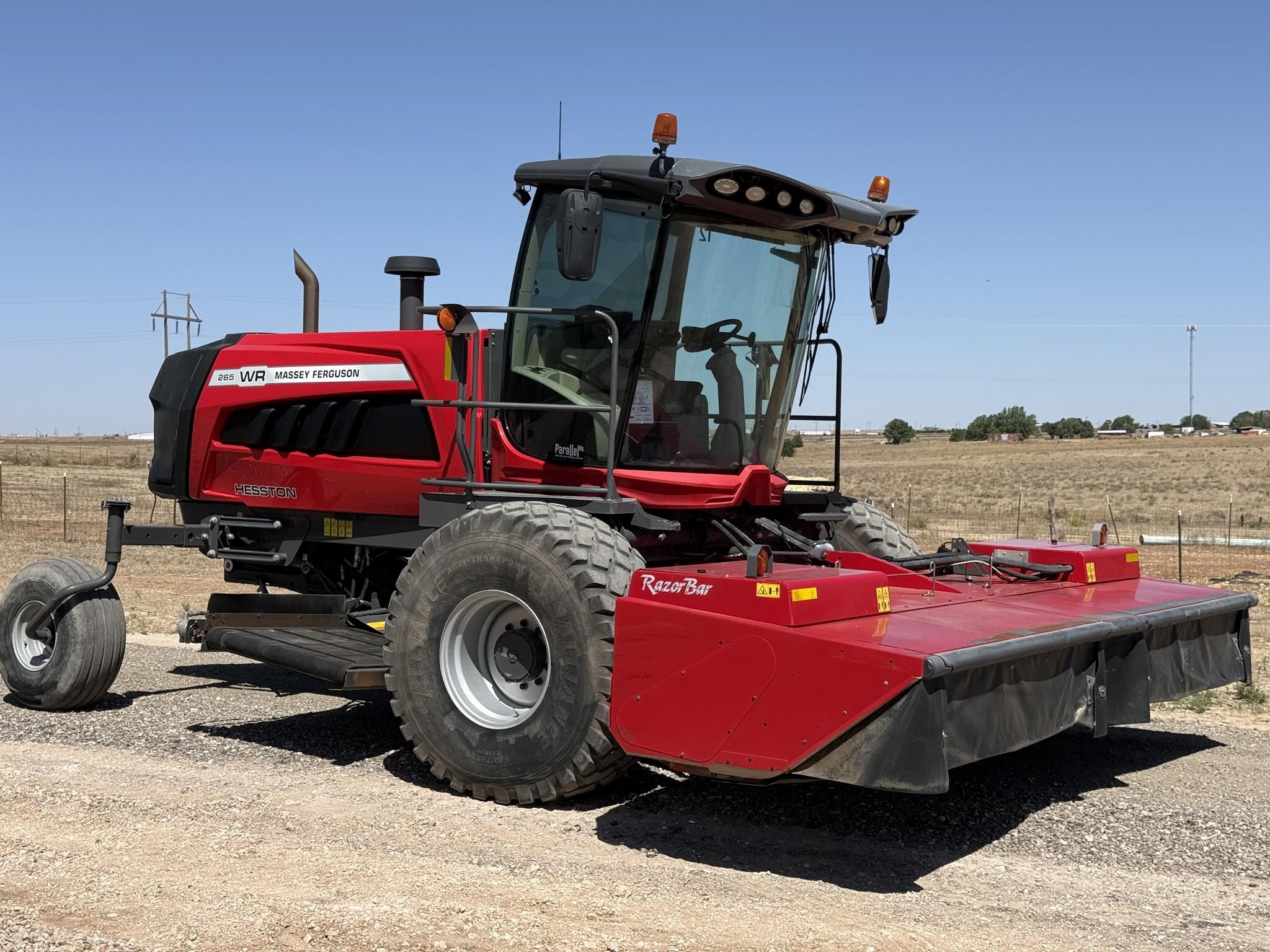 2023 Massey Ferguson WR265 Self-Propelled Windrowers and Swather