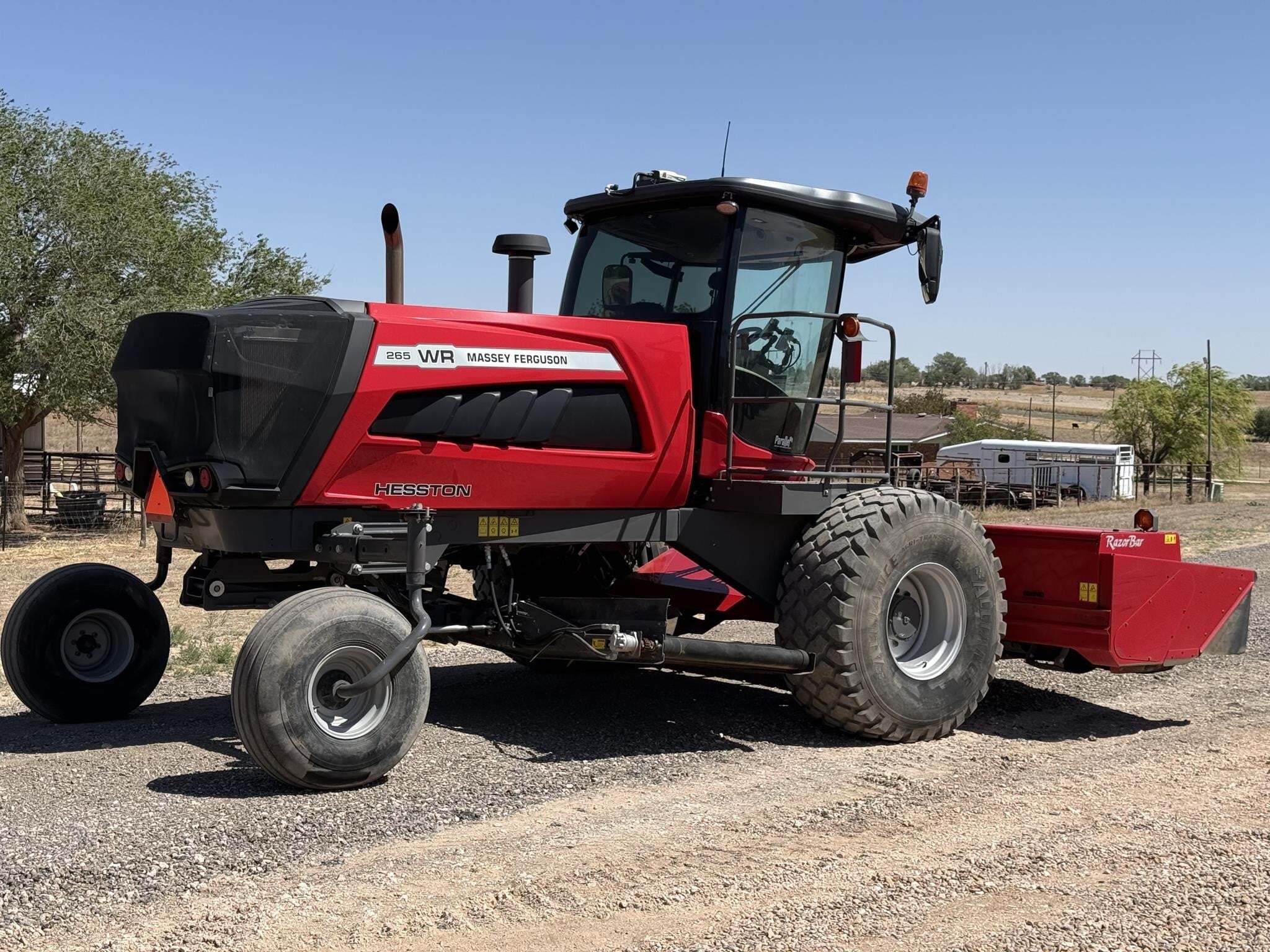 2023 Massey Ferguson WR265 Self-Propelled Windrowers and Swather
