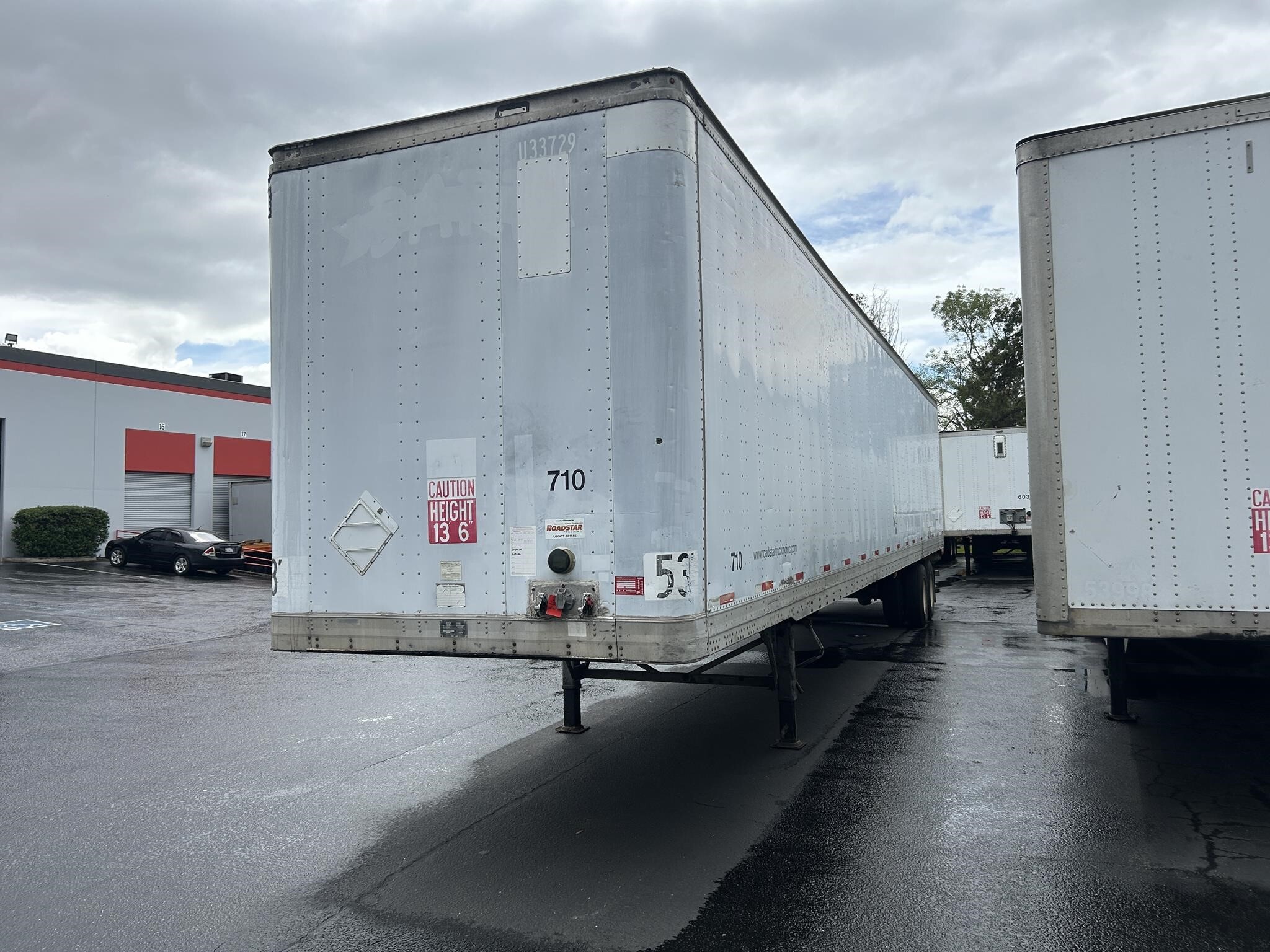 1999 Trailmobile 53' Box Trucks/Trailer