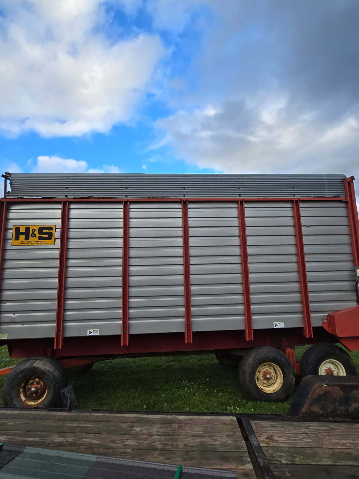  H & S PB18 Forage Wagon