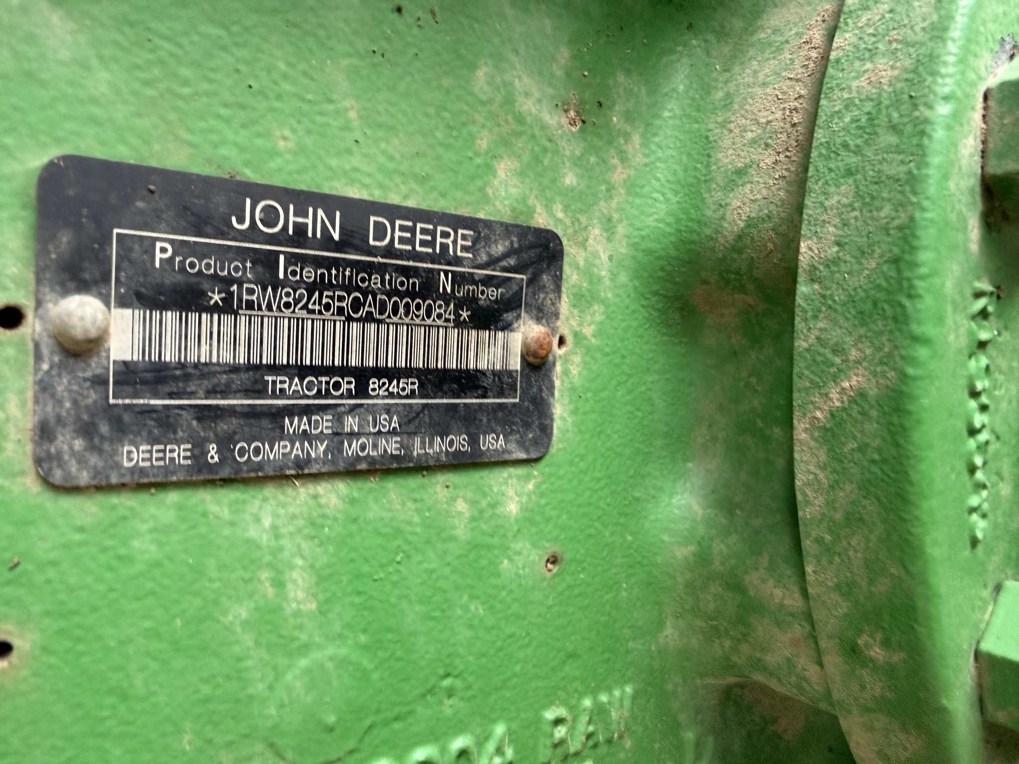 2010 John Deere 8245R Tractor