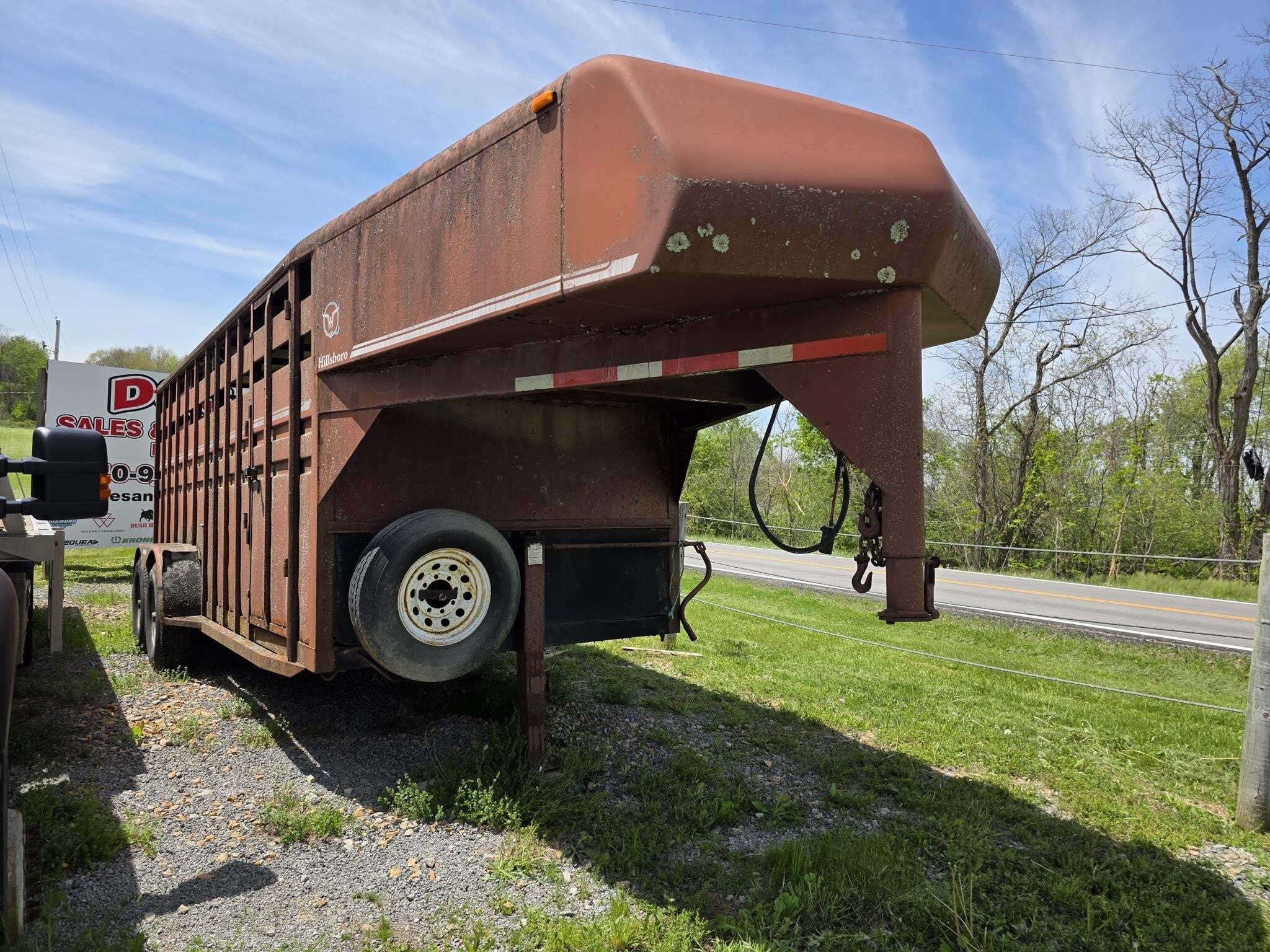 1998 Hillsboro 6x18 Livestock Trailer