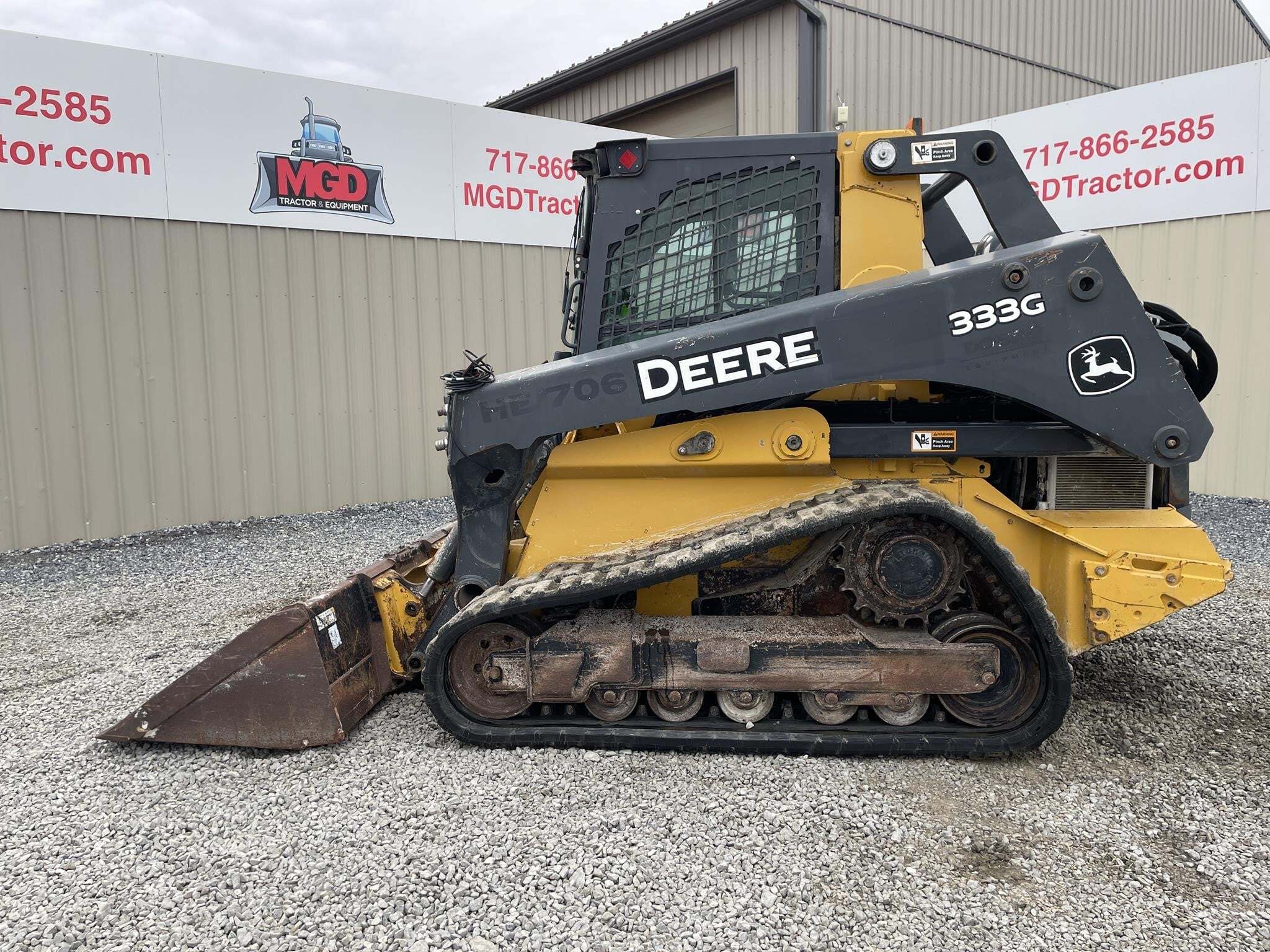 2017 Deere 333G Skid Steer