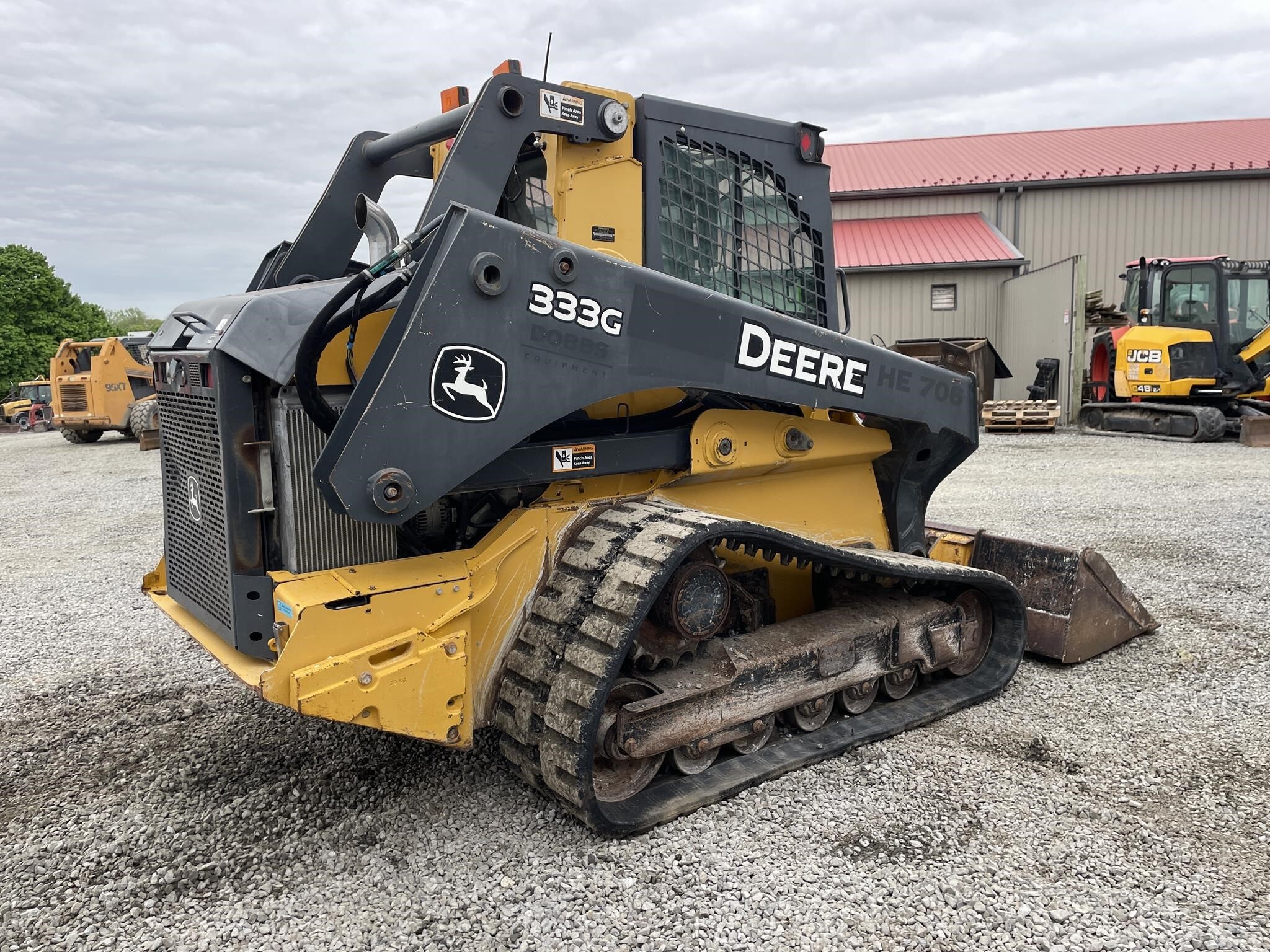 2017 Deere 333G Skid Steer