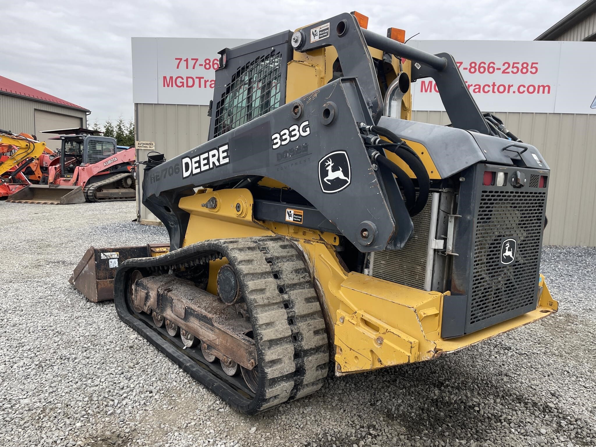 2017 Deere 333G Skid Steer