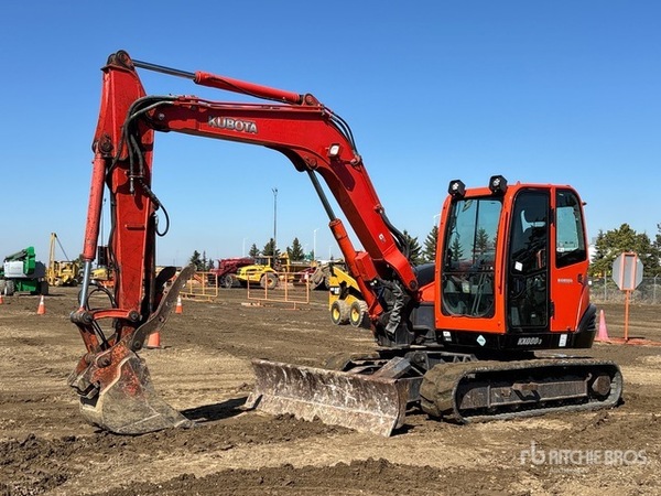 クボタKubota ミニチュアKX080-3 クボタKubota ミニチュアKX080-3 Kubota Mini Excavator KX080-3