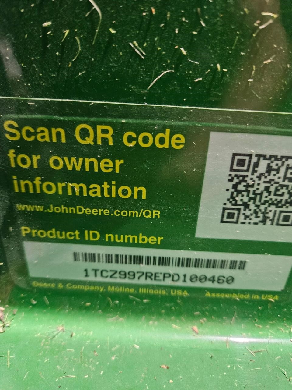 2023 John Deere Z997R Lawn Mower