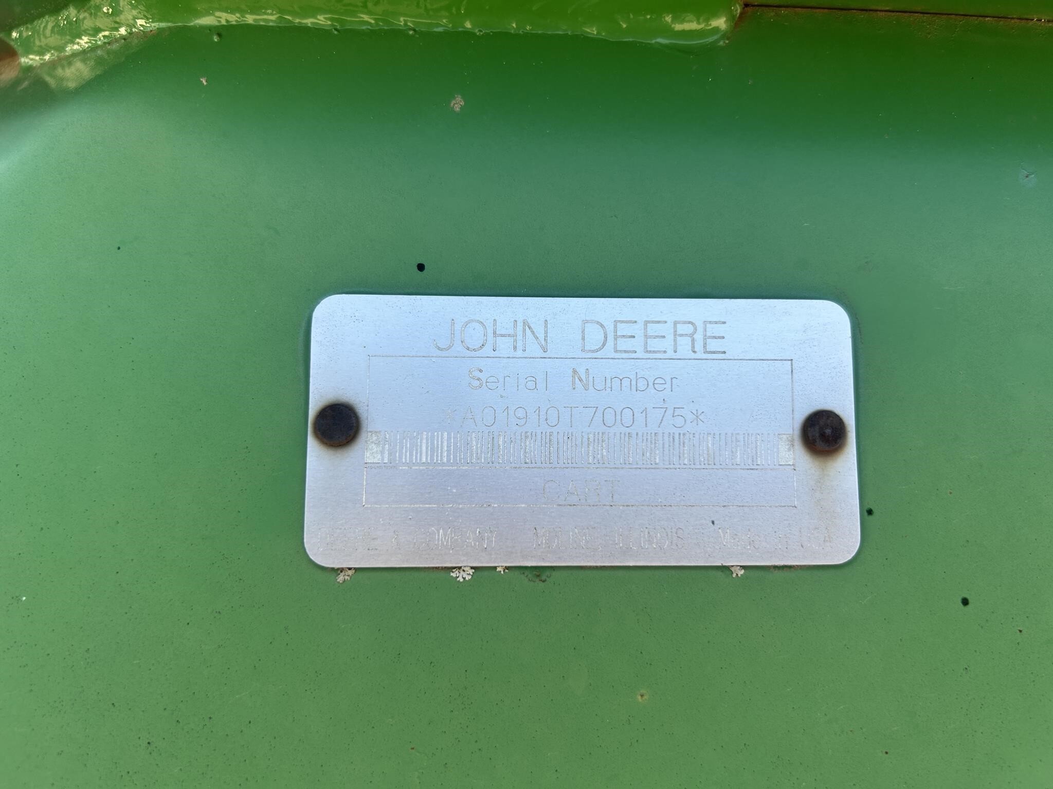  John Deere 1890 CCS Air Seeder