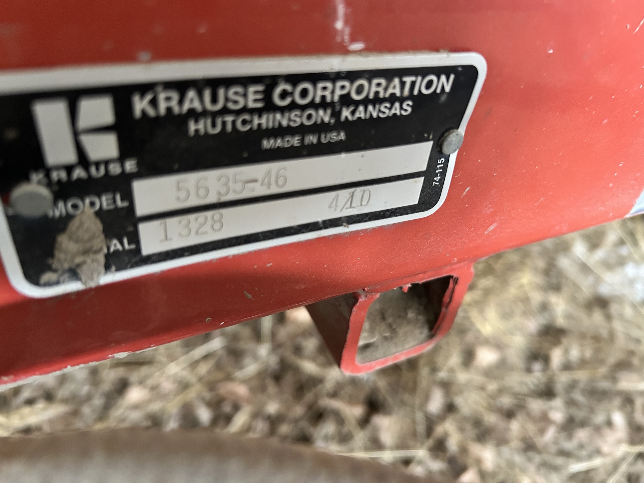 2010 Krause 5635-46 Field Cultivator