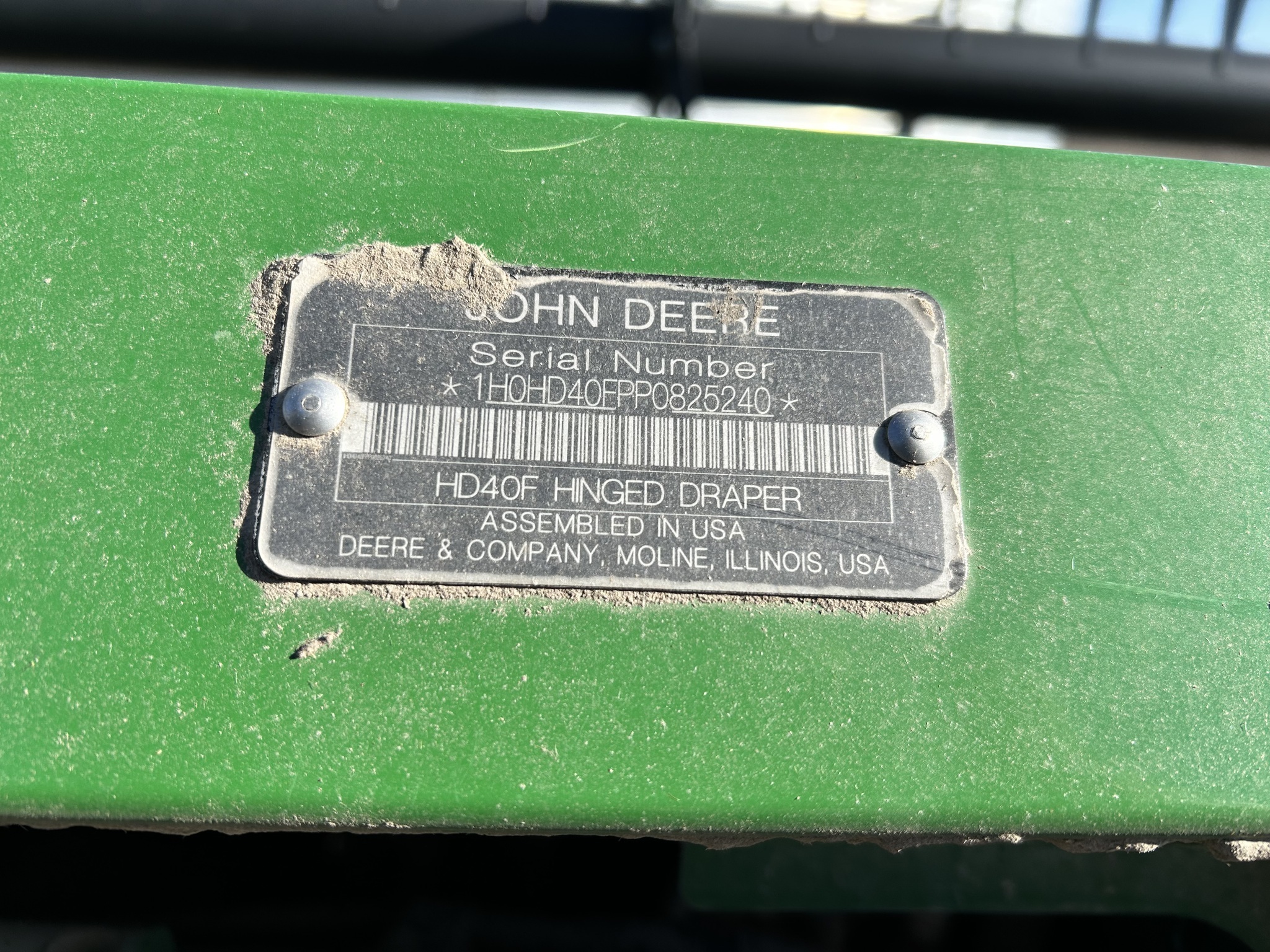 2023 John Deere HD40F Platform