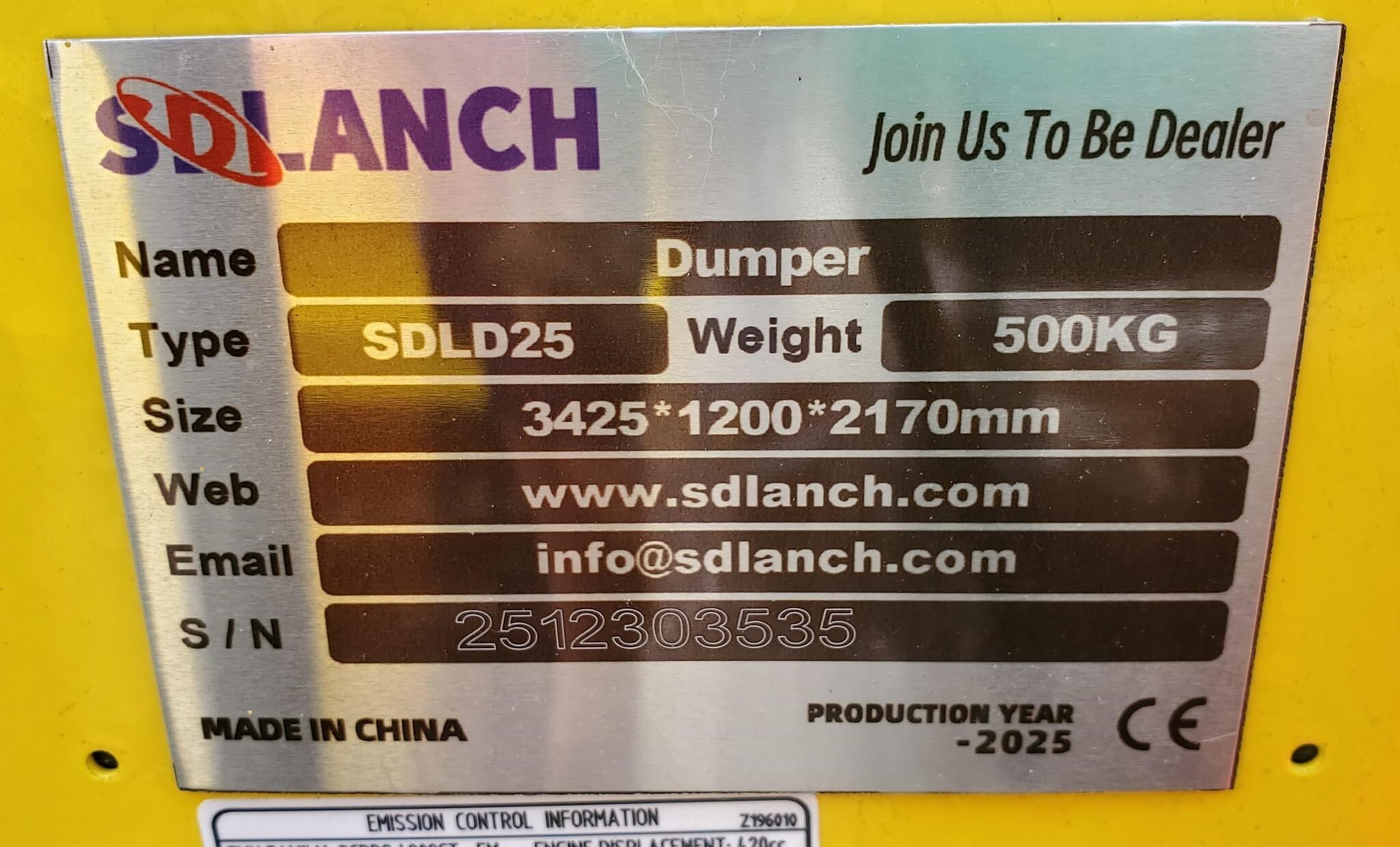 2026 SDLanch CD25 Crawler