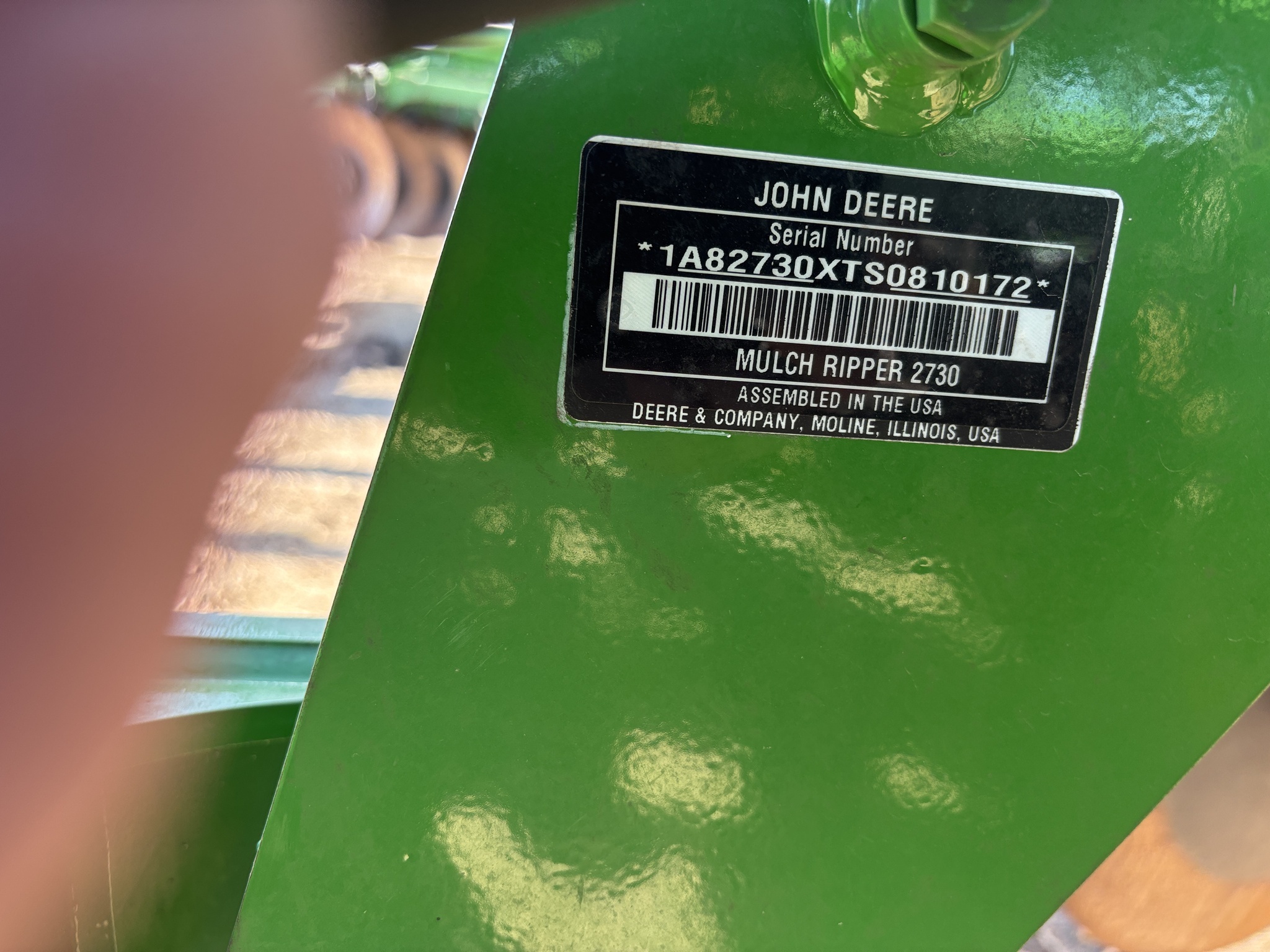 2025 John Deere 2730 Disk Chisel