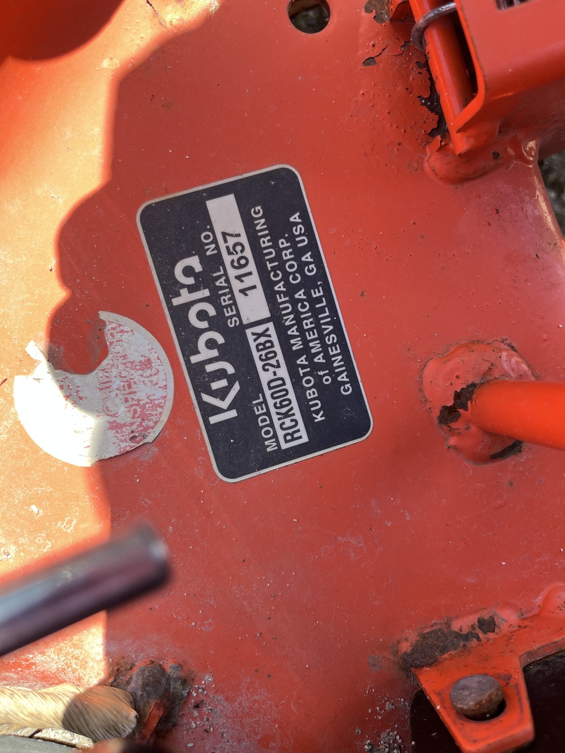 2017 Kubota BX2380 Tractor