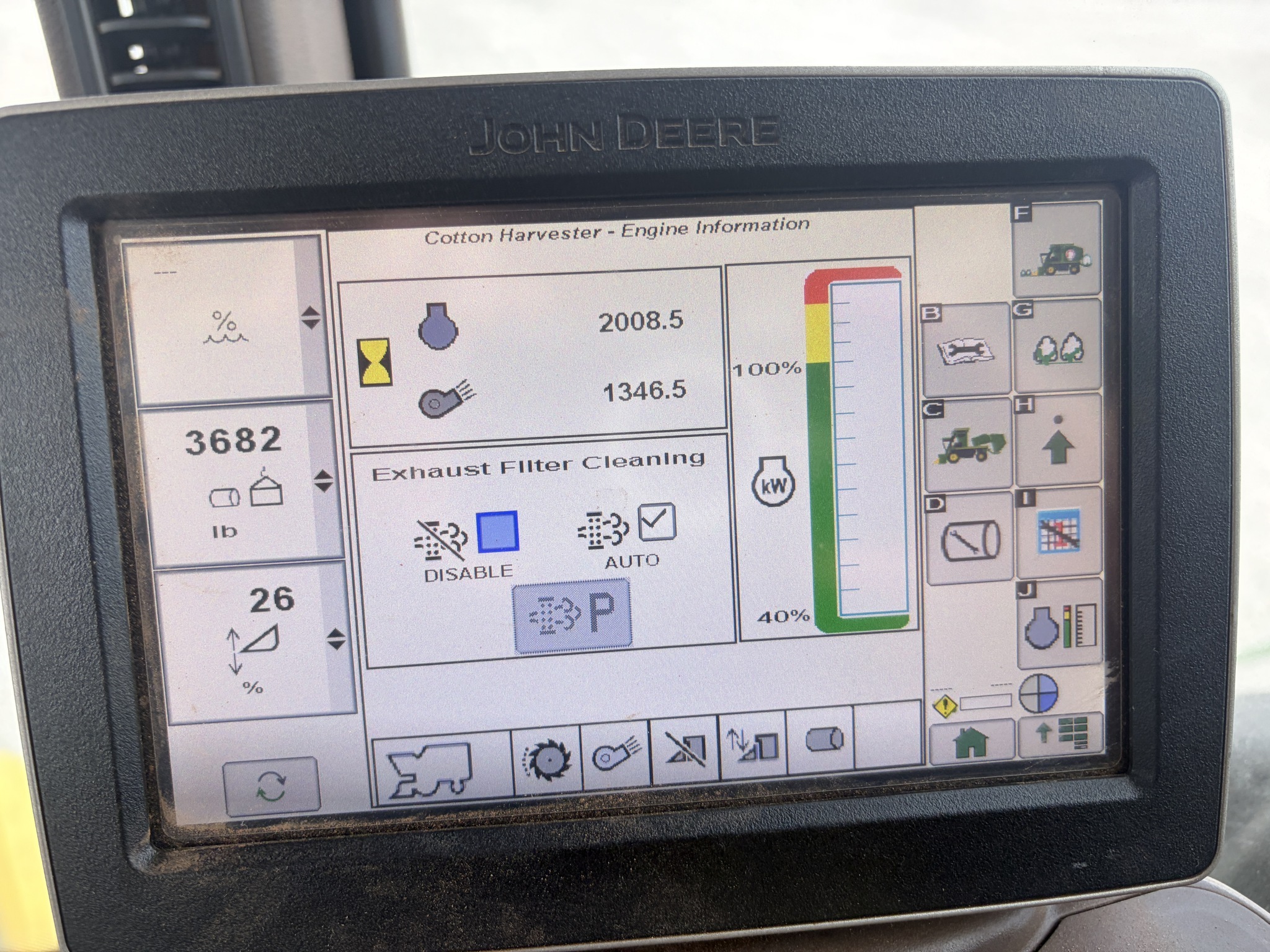 2019 John Deere CS690 Cotton Equipment