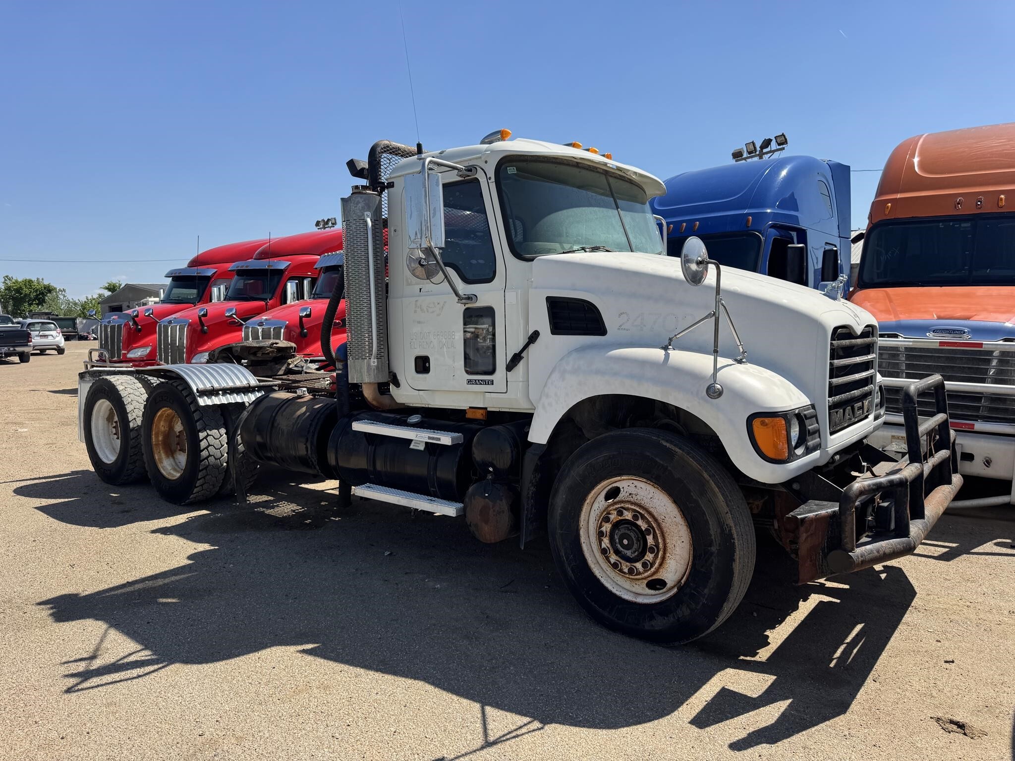 2005 Mack Granite CV713 Dump Trucks/Trailer