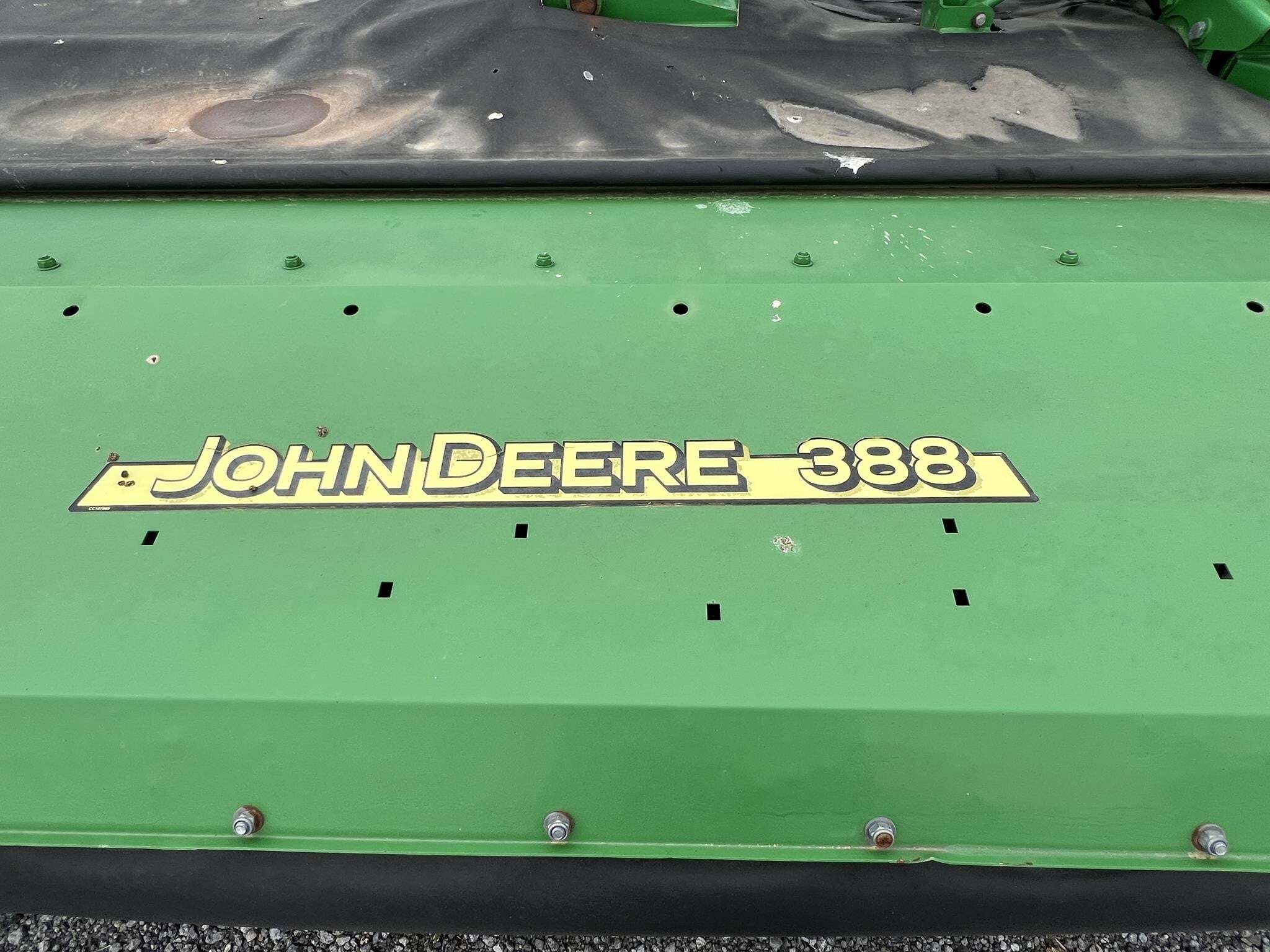 2012 John Deere 388 Mower Conditioner
