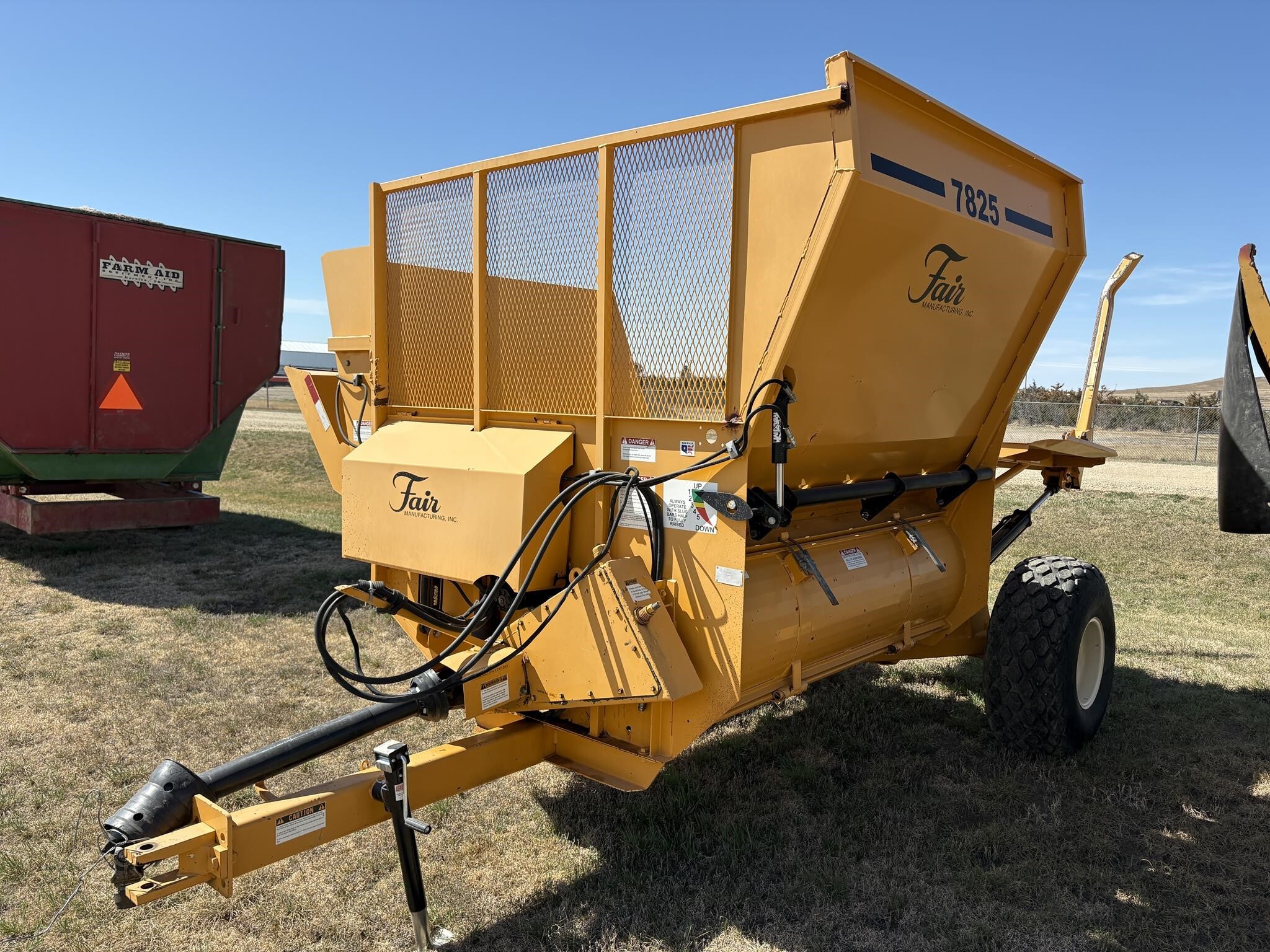  Fair Mfg 7825 Bale Processor