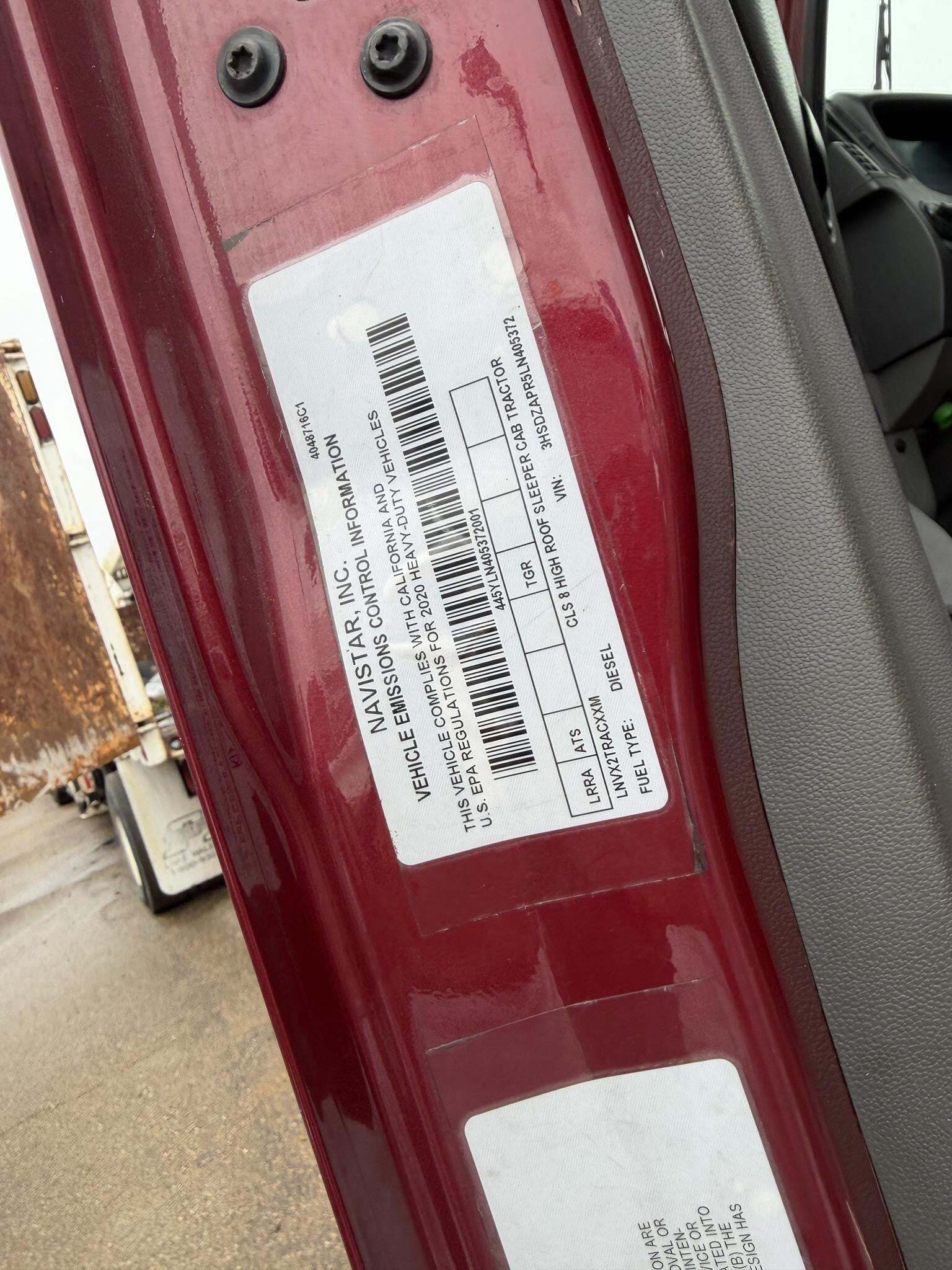 2020 International LT Semi Trucks/Trailer