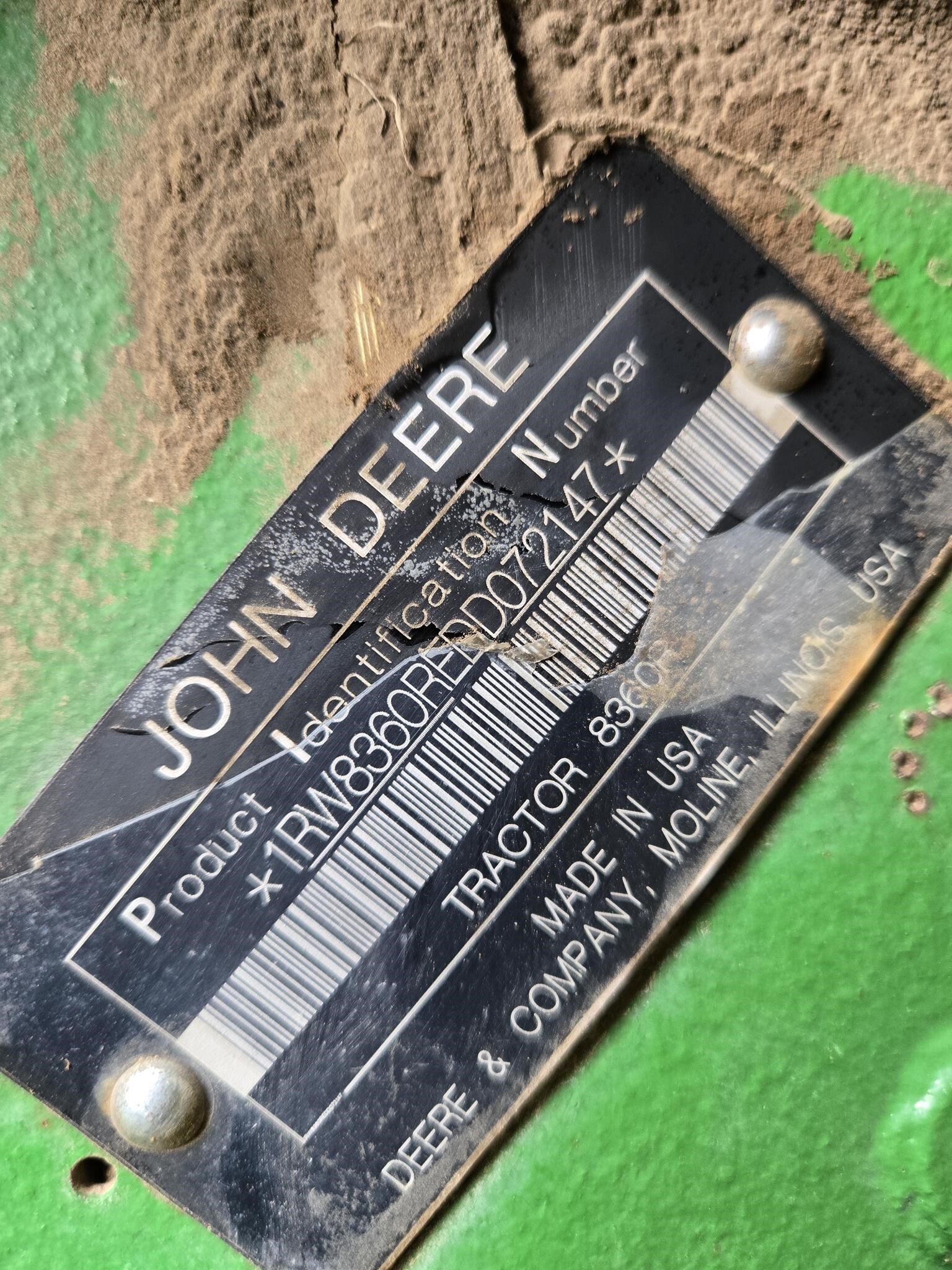 2013 John Deere 8360R Tractor