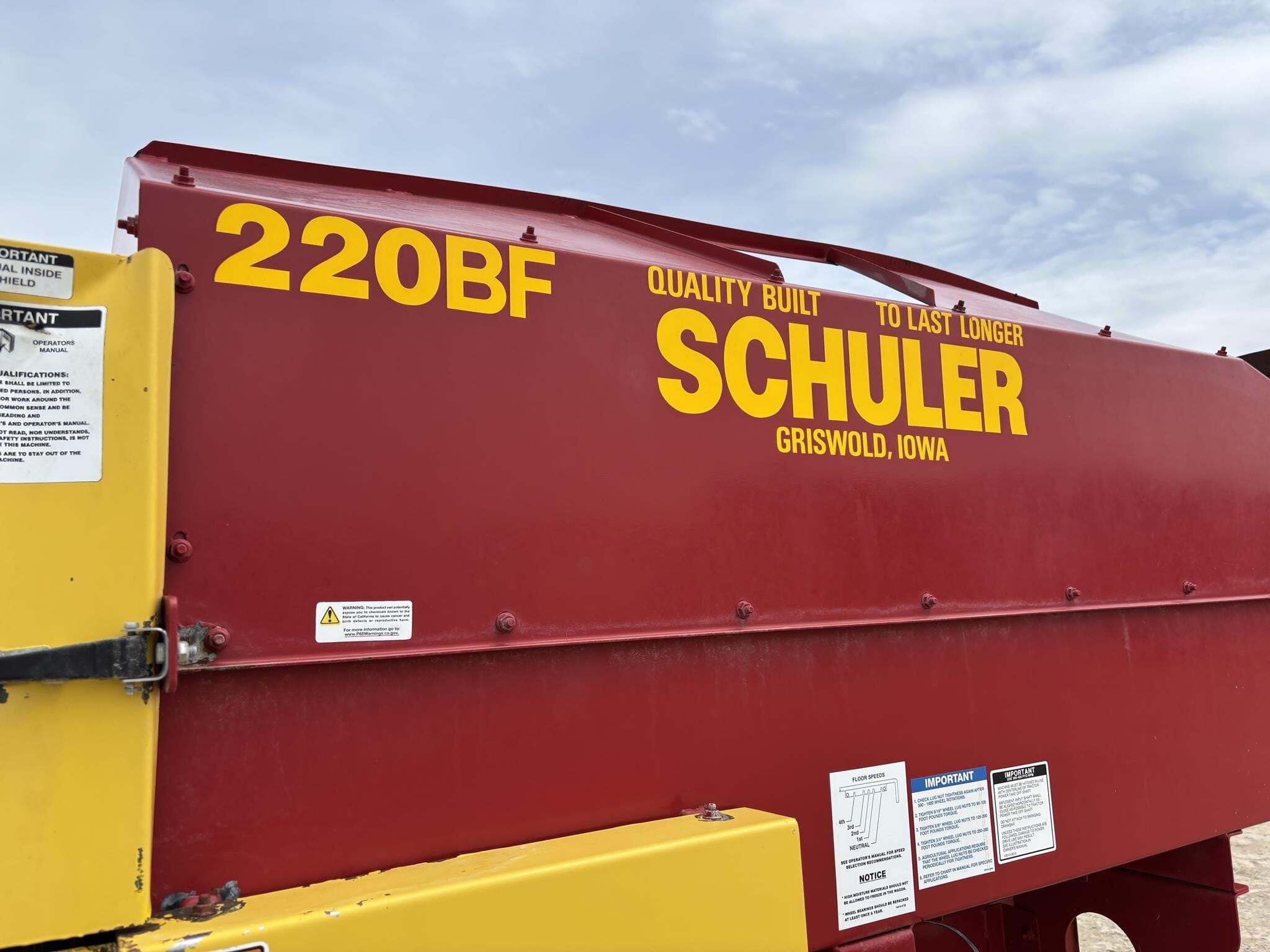  Schuler 220BF Grinders and Mixer