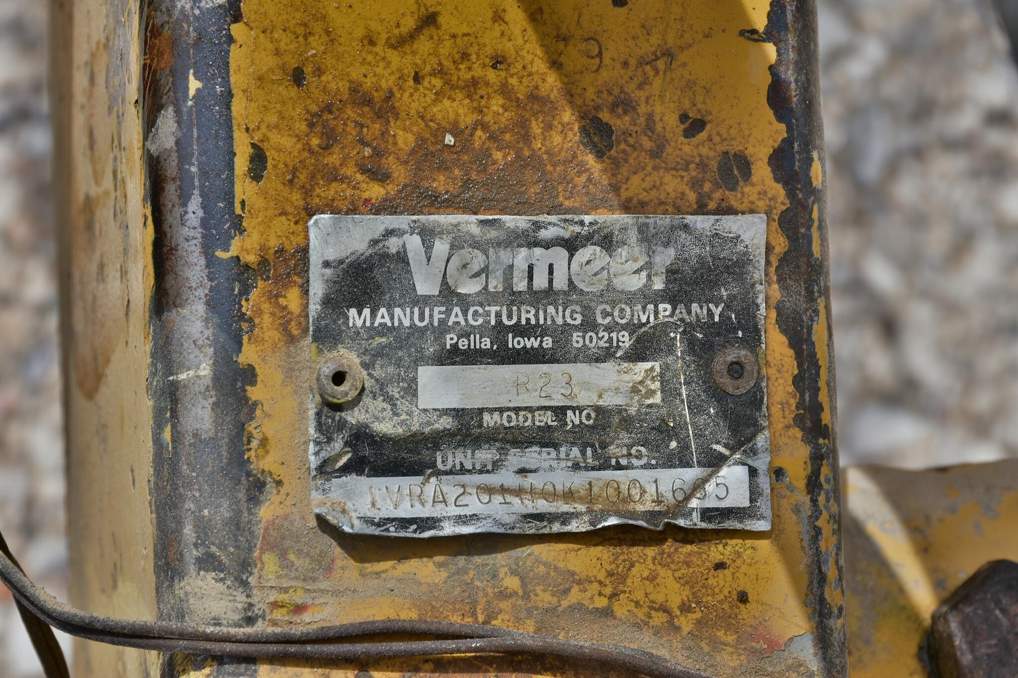 Vermeer R23 Rake