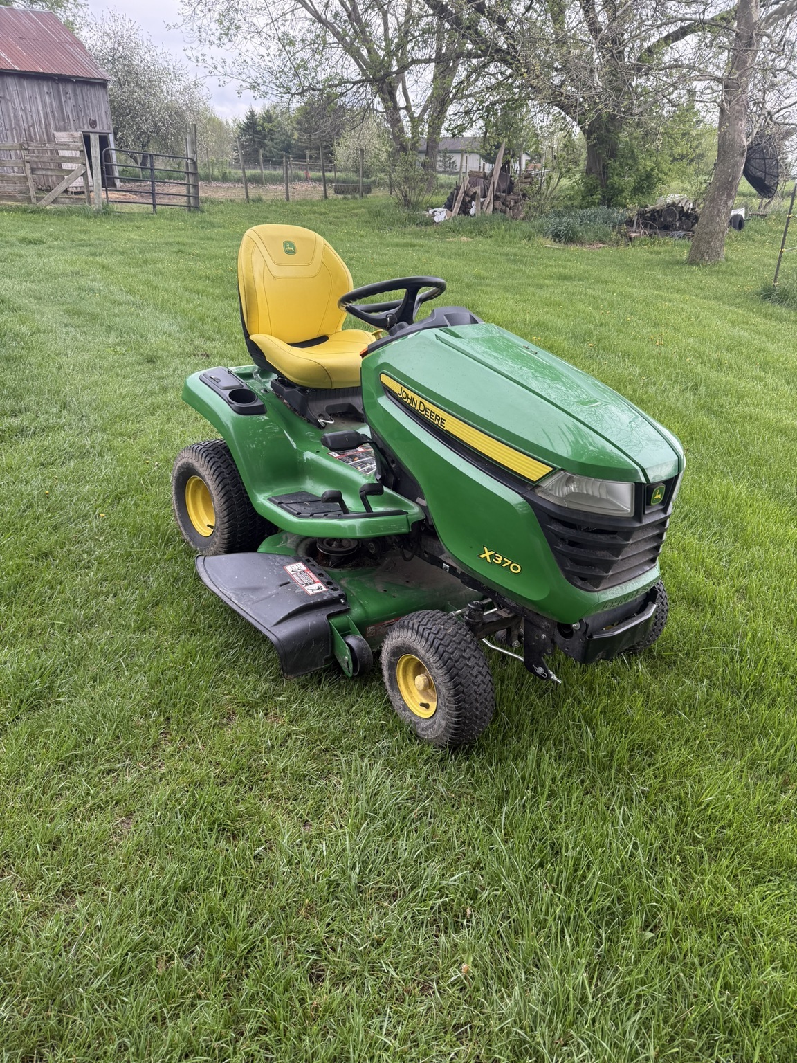 2023 John Deere X370 Lawn Mower