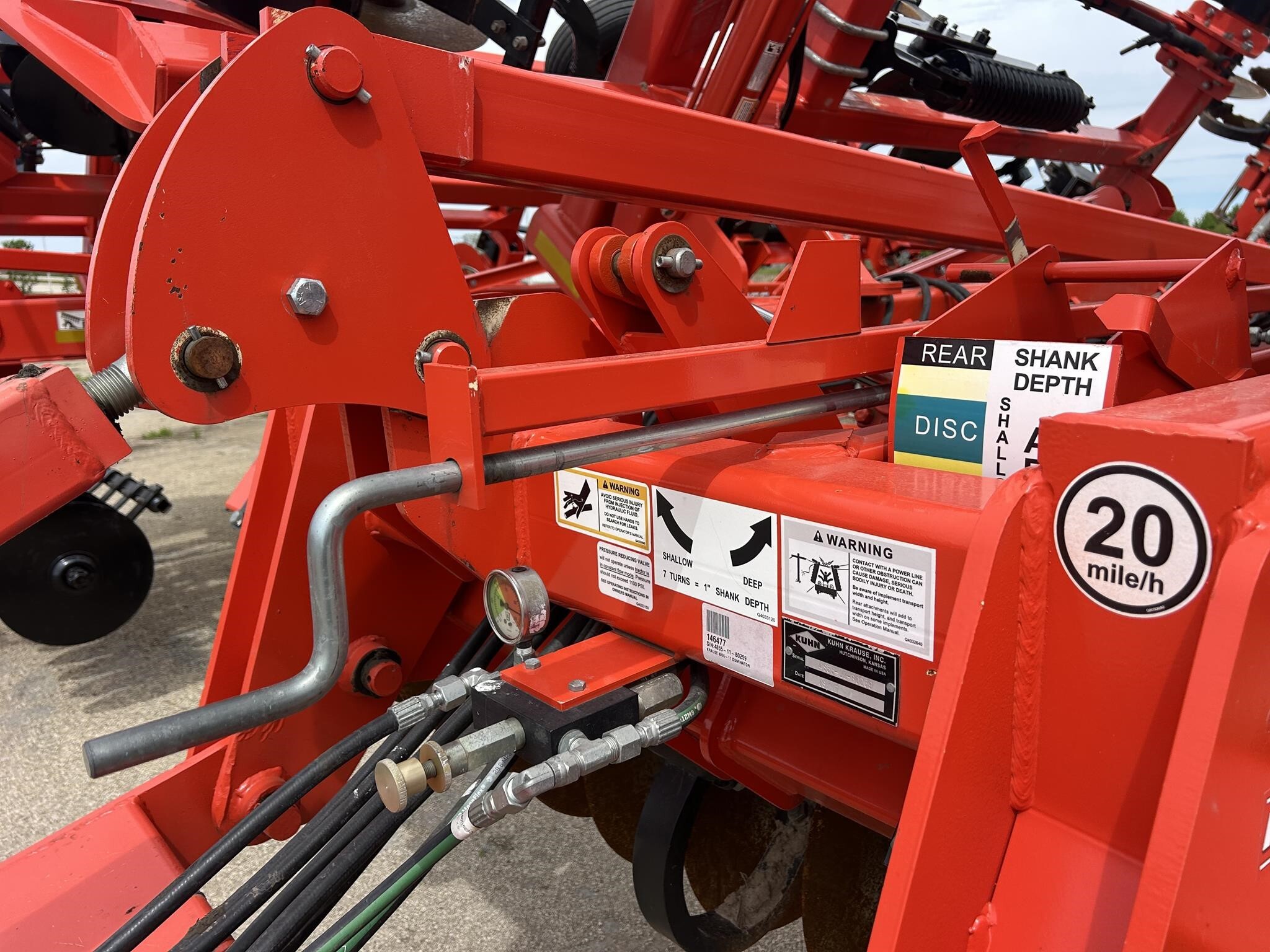 2017 Krause 4855-11 Disk Chisel