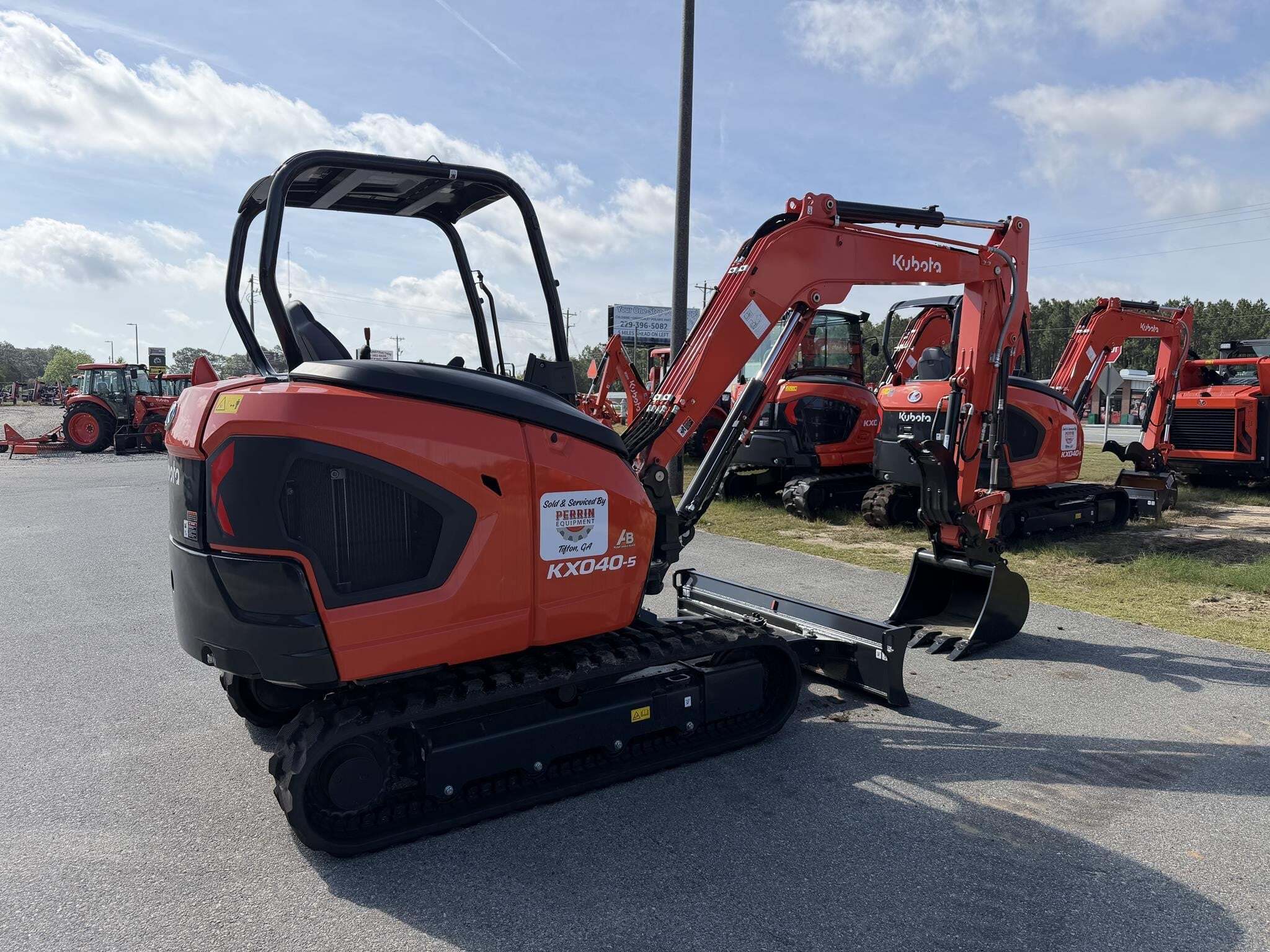 2026 Kubota KX040-5 Mini Excavator
