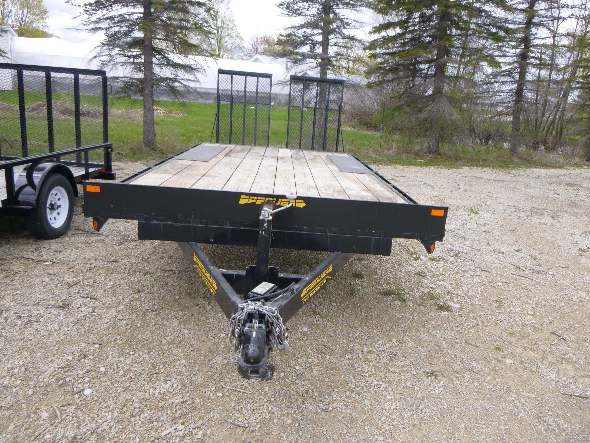 2015 Pequea 716 Flatbed Trucks/Trailer