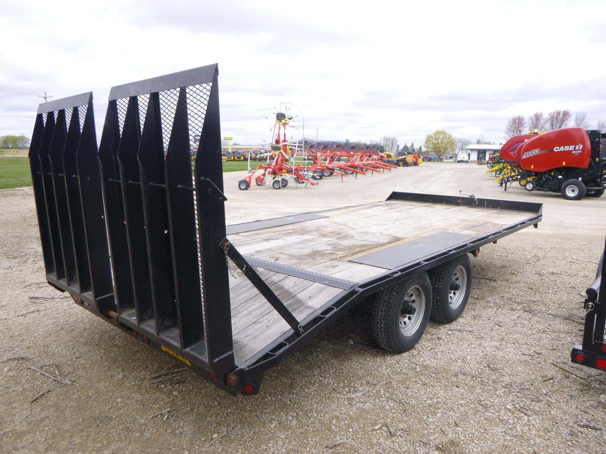 2015 Pequea 716 Flatbed Trucks/Trailer