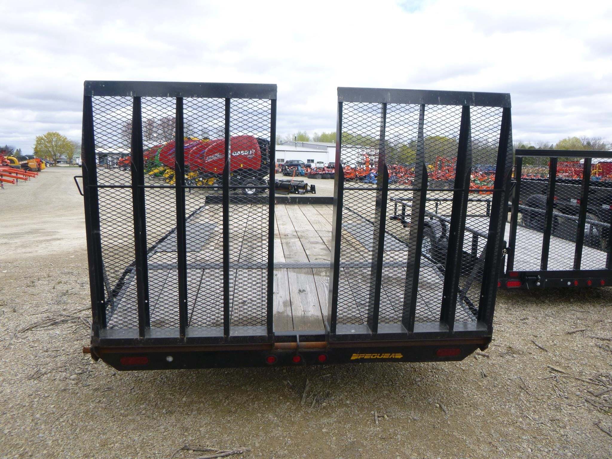 2015 Pequea 716 Flatbed Trucks/Trailer