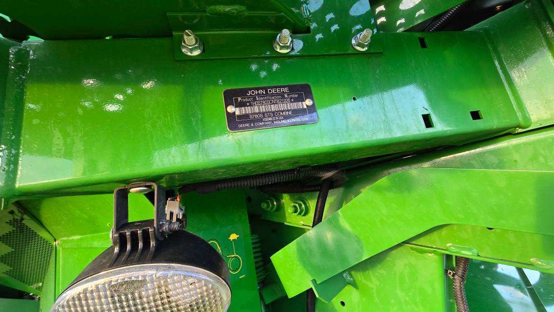 2022 John Deere S780 Combine