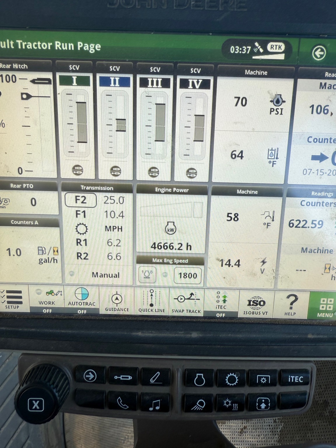 2018 John Deere 7210R Tractor