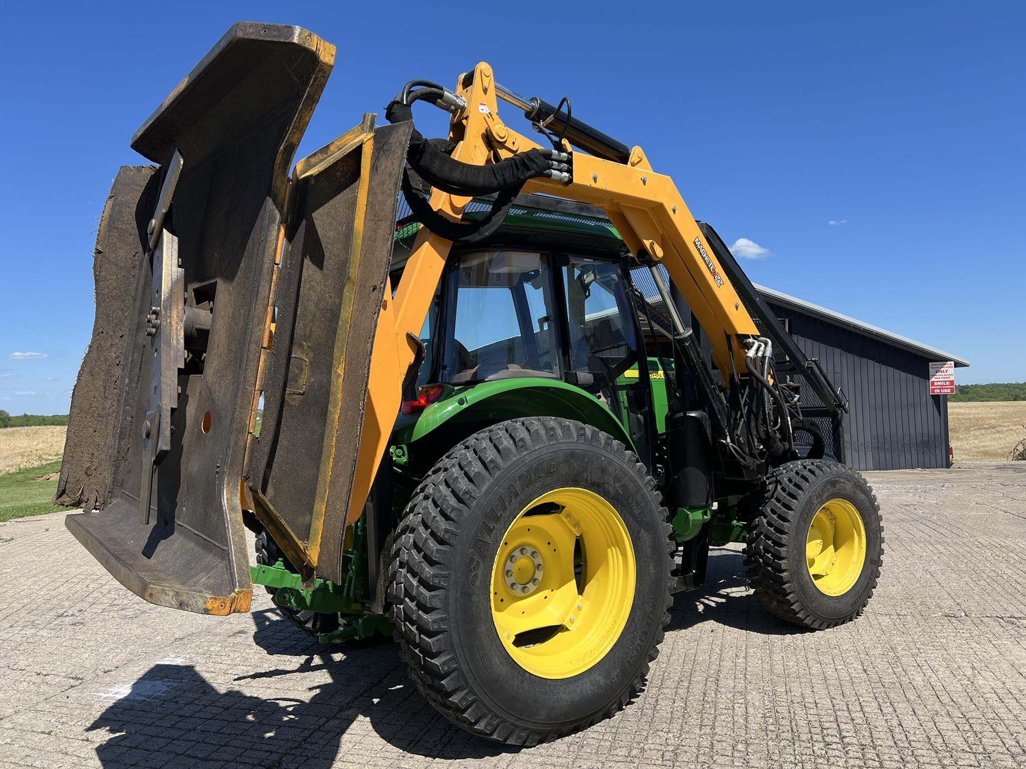 2017 John Deere 6105E Tractor