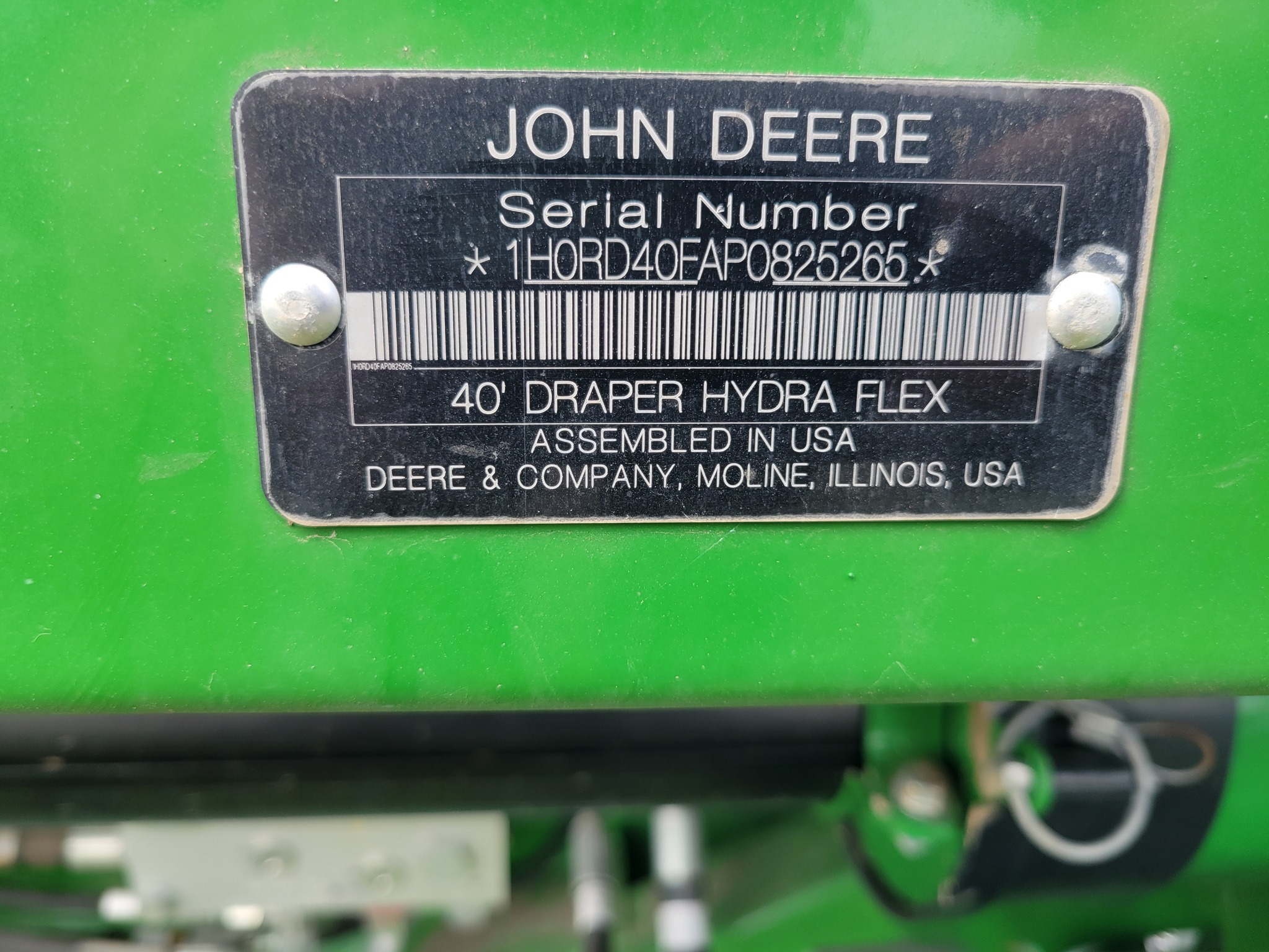 2023 John Deere RD40F Platform