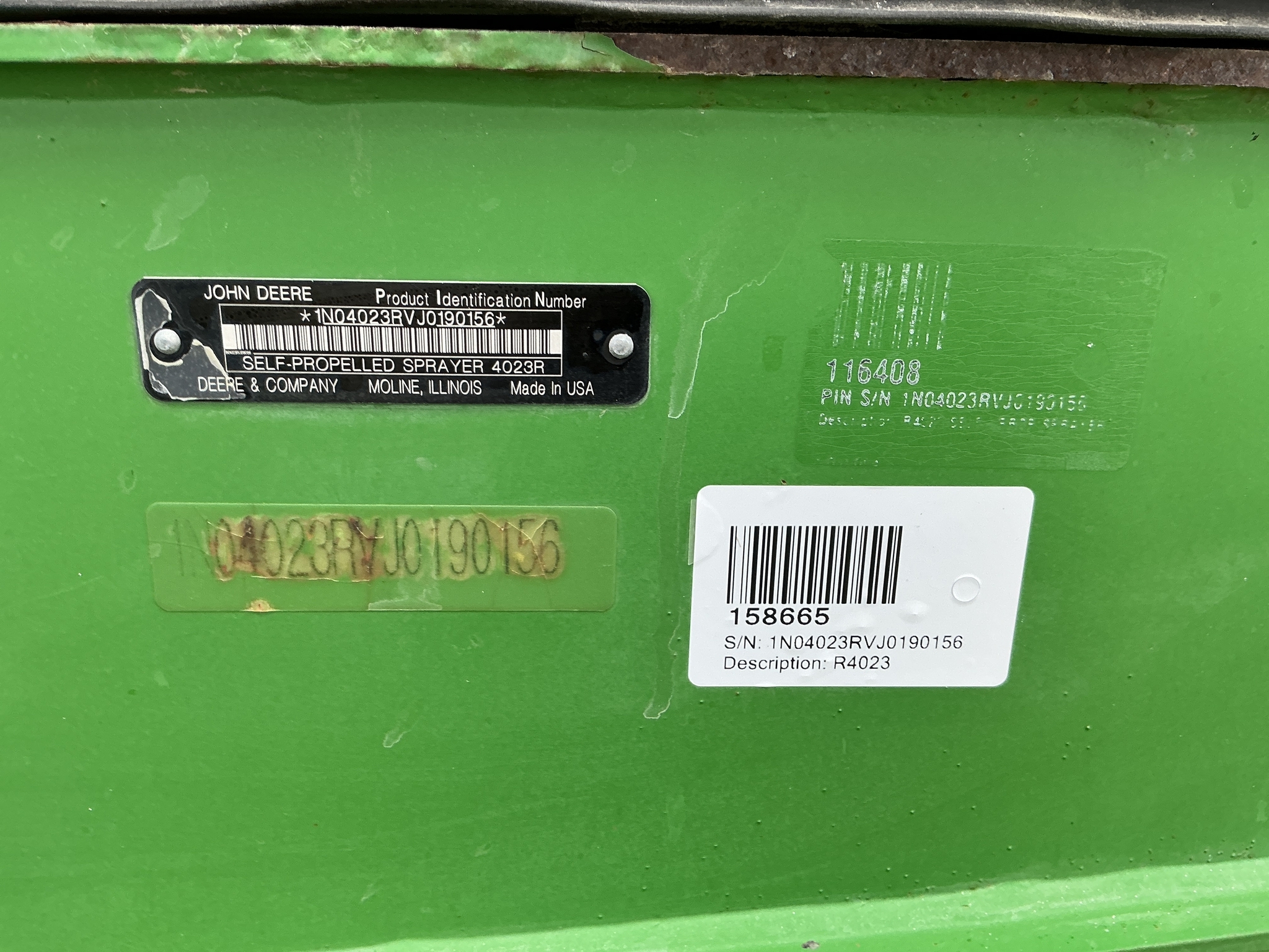 2019 John Deere R4023 Self-Propelled Sprayer