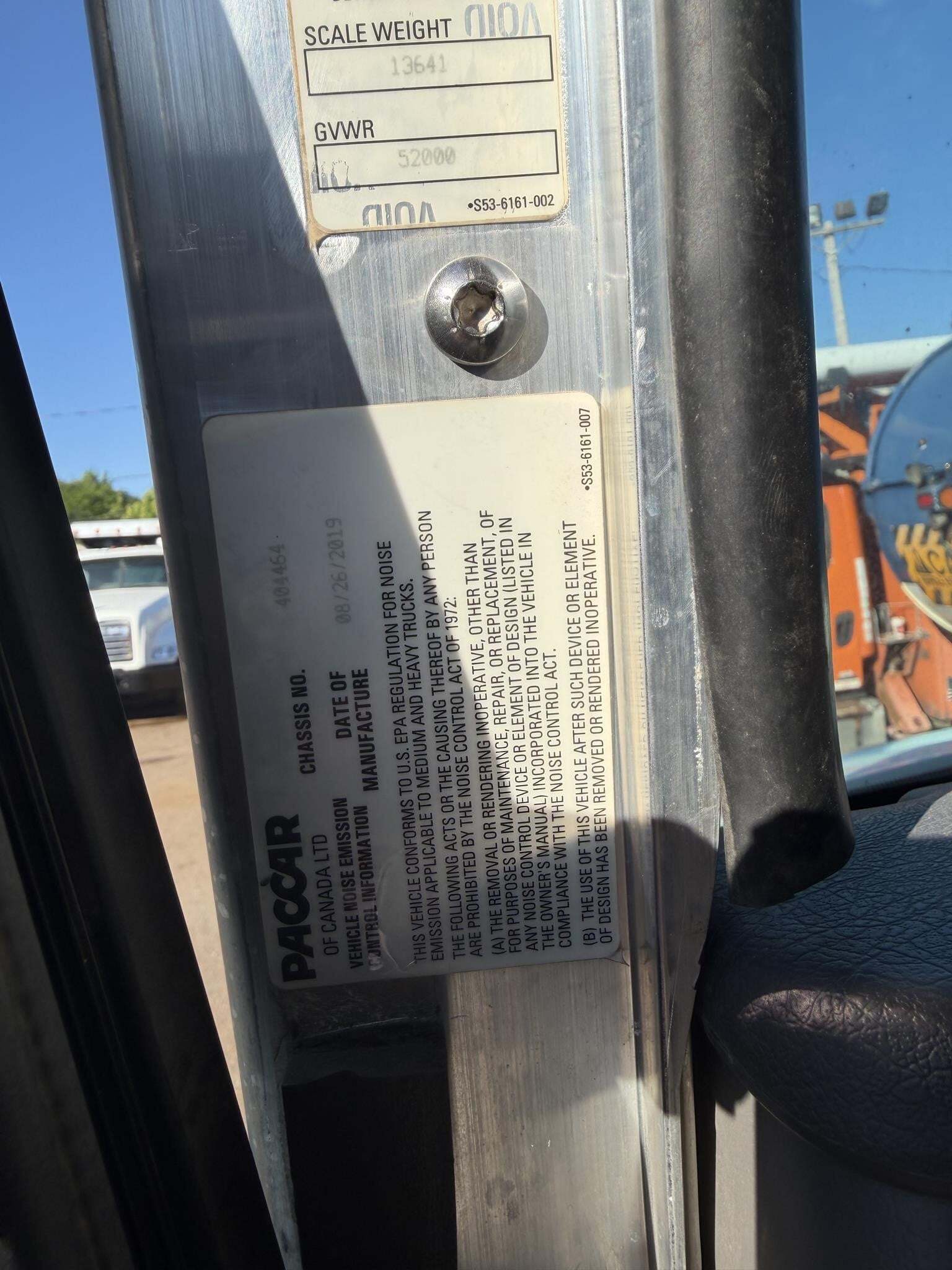 2020 Kenworth T370 Miscellaneous