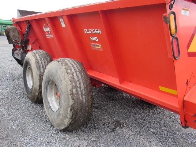 2012 Kuhn Knight 8118 Manure Spreader