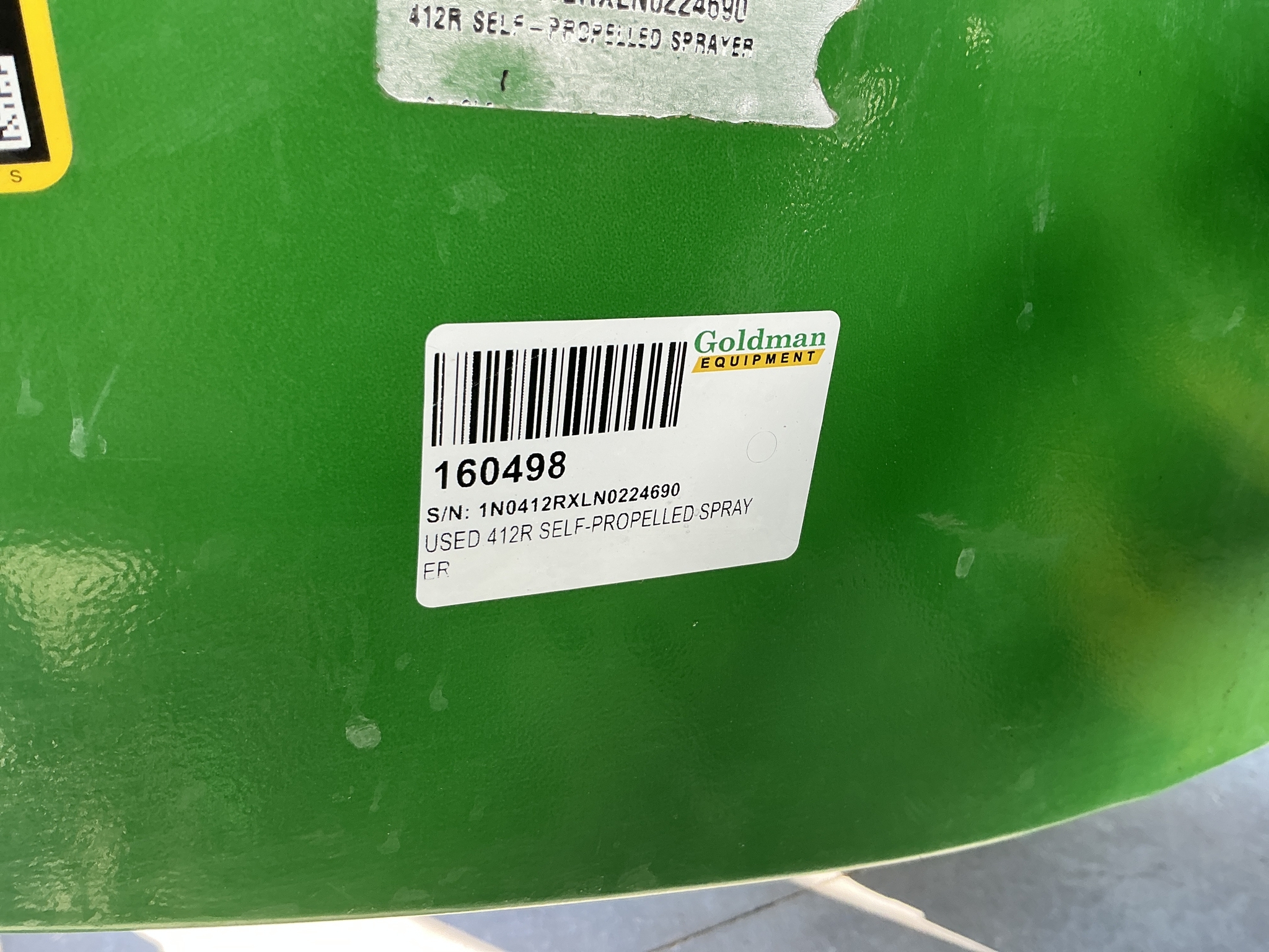 2022 John Deere 412R Self-Propelled Sprayer