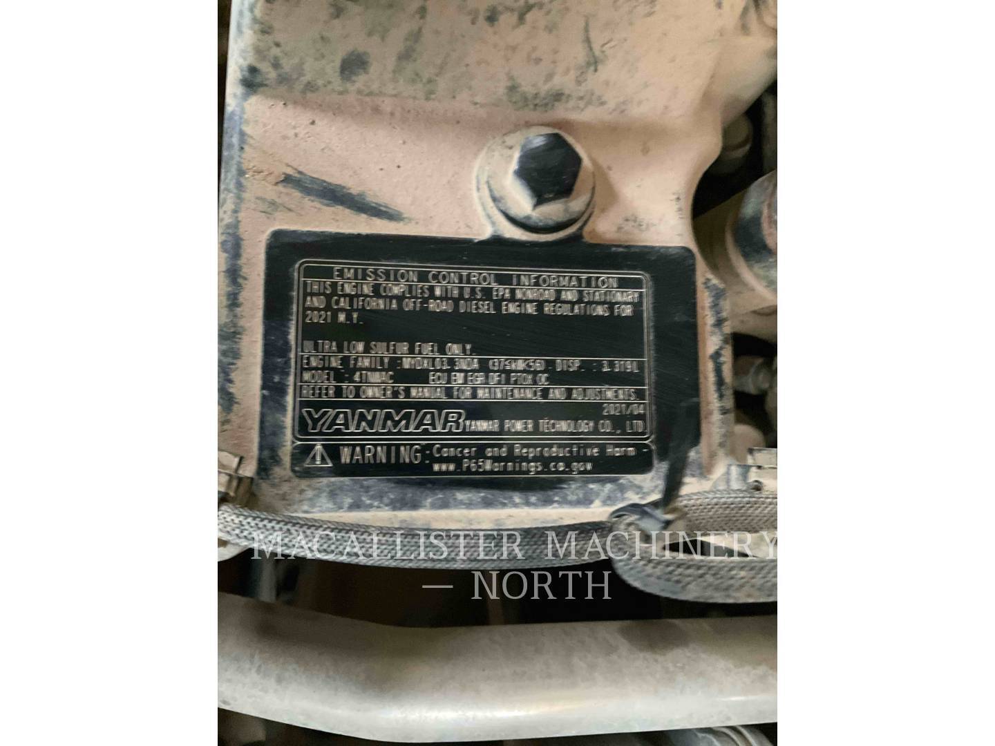 2021 John Deere 85G Excavator