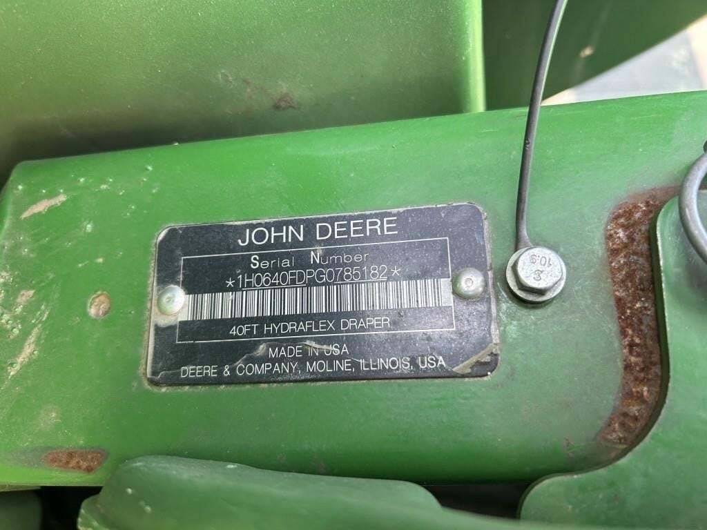 2016 John Deere 640FD Platform