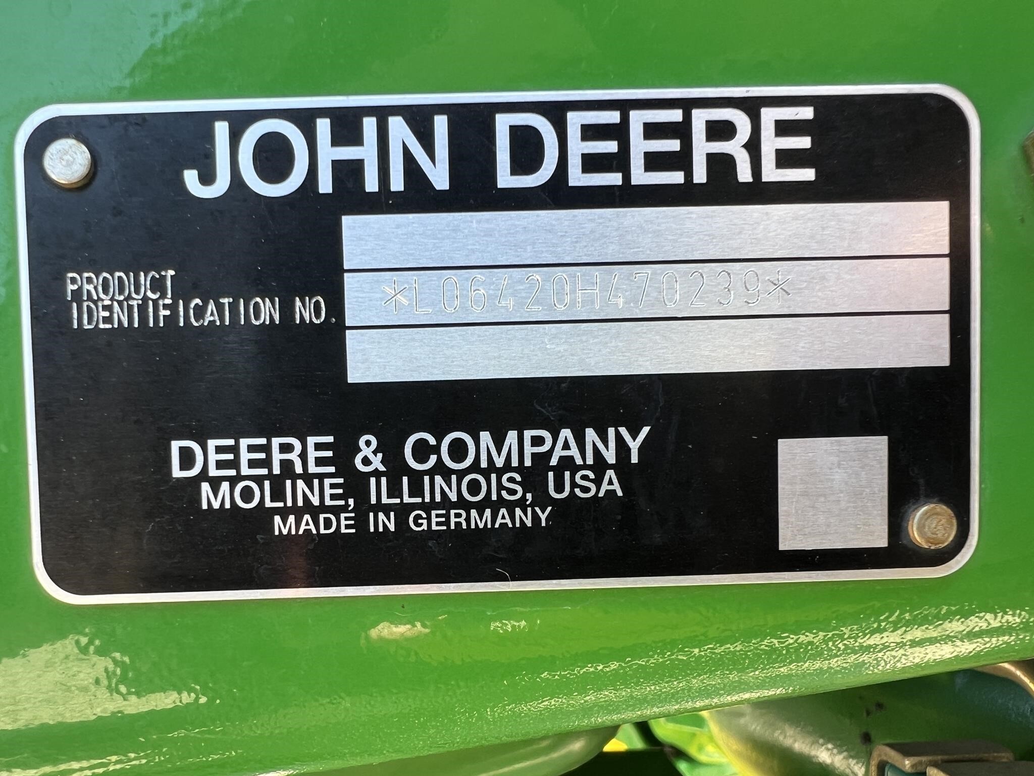 2005 John Deere 6420 Tractor
