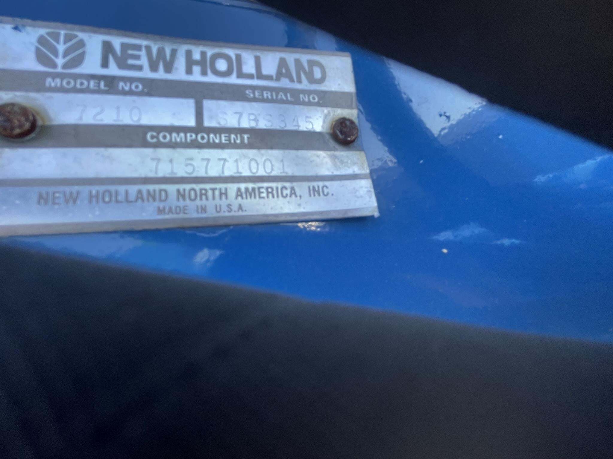 1992 New Holland 6610 Miscellaneous