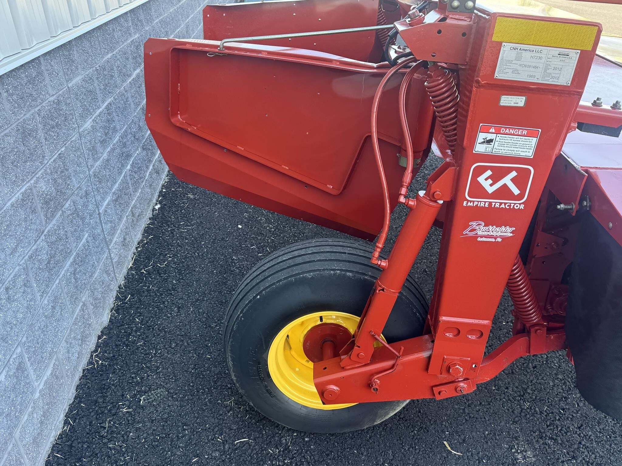2012 New Holland H7230 Mower Conditioner