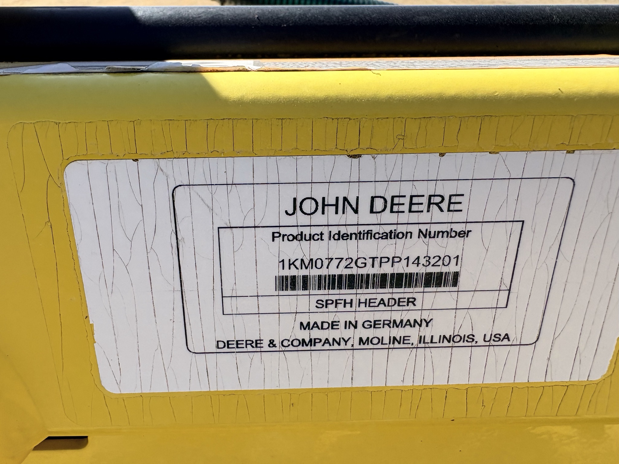 2023 John Deere 772 Corn Head